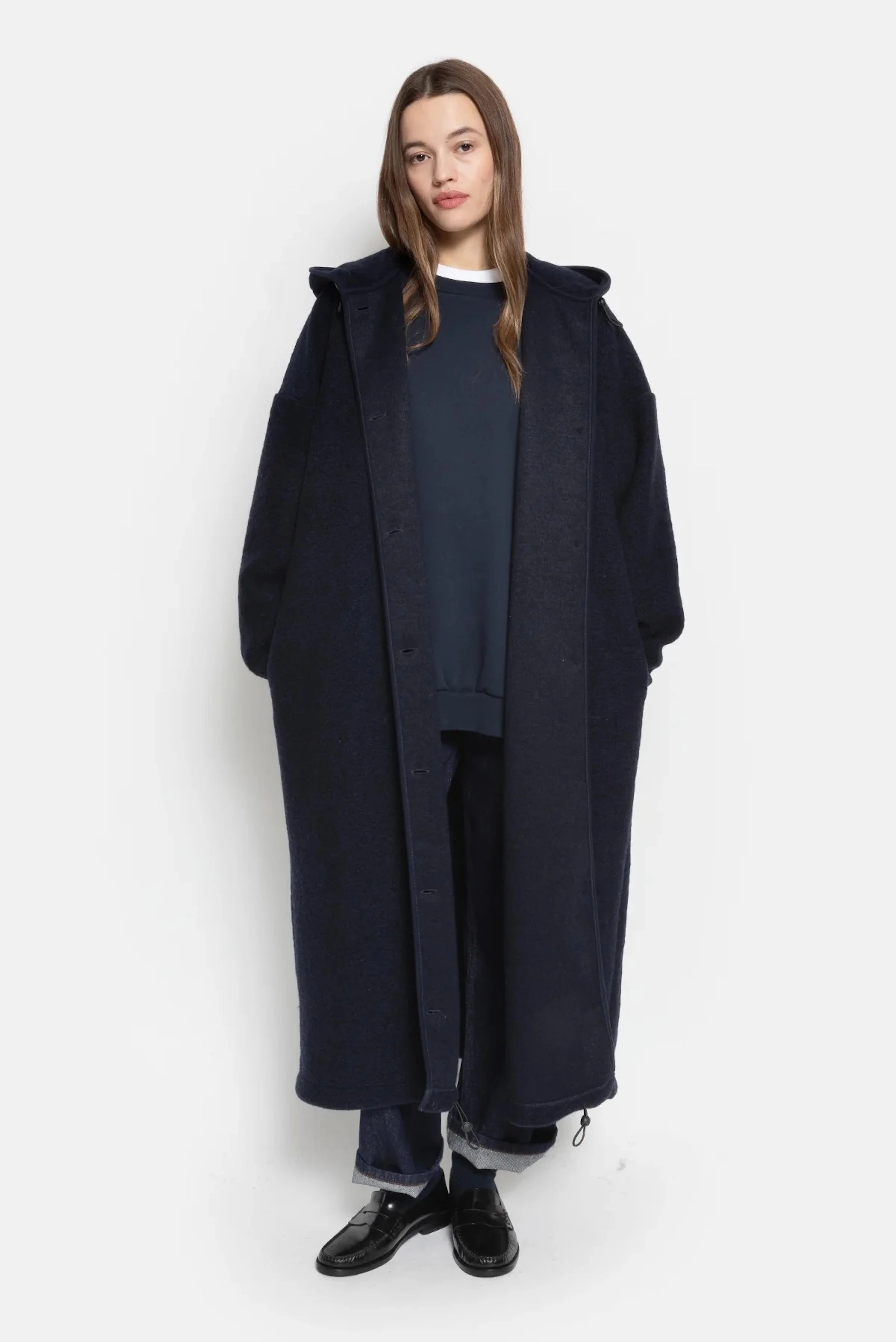 Âme - Option Wool Coat - Navy