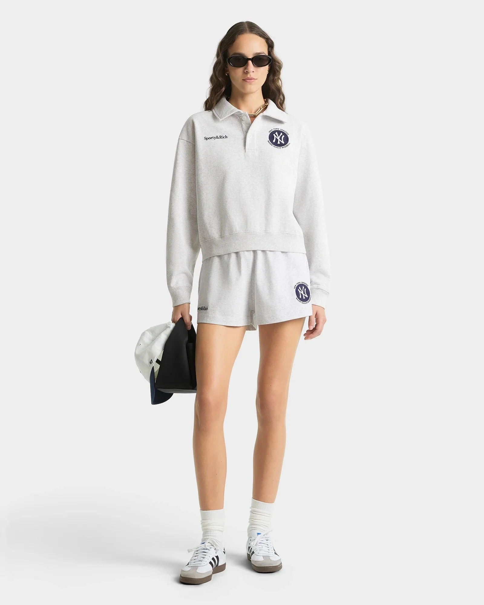 Sporty&Rich - Major League Polo - Heather Grey