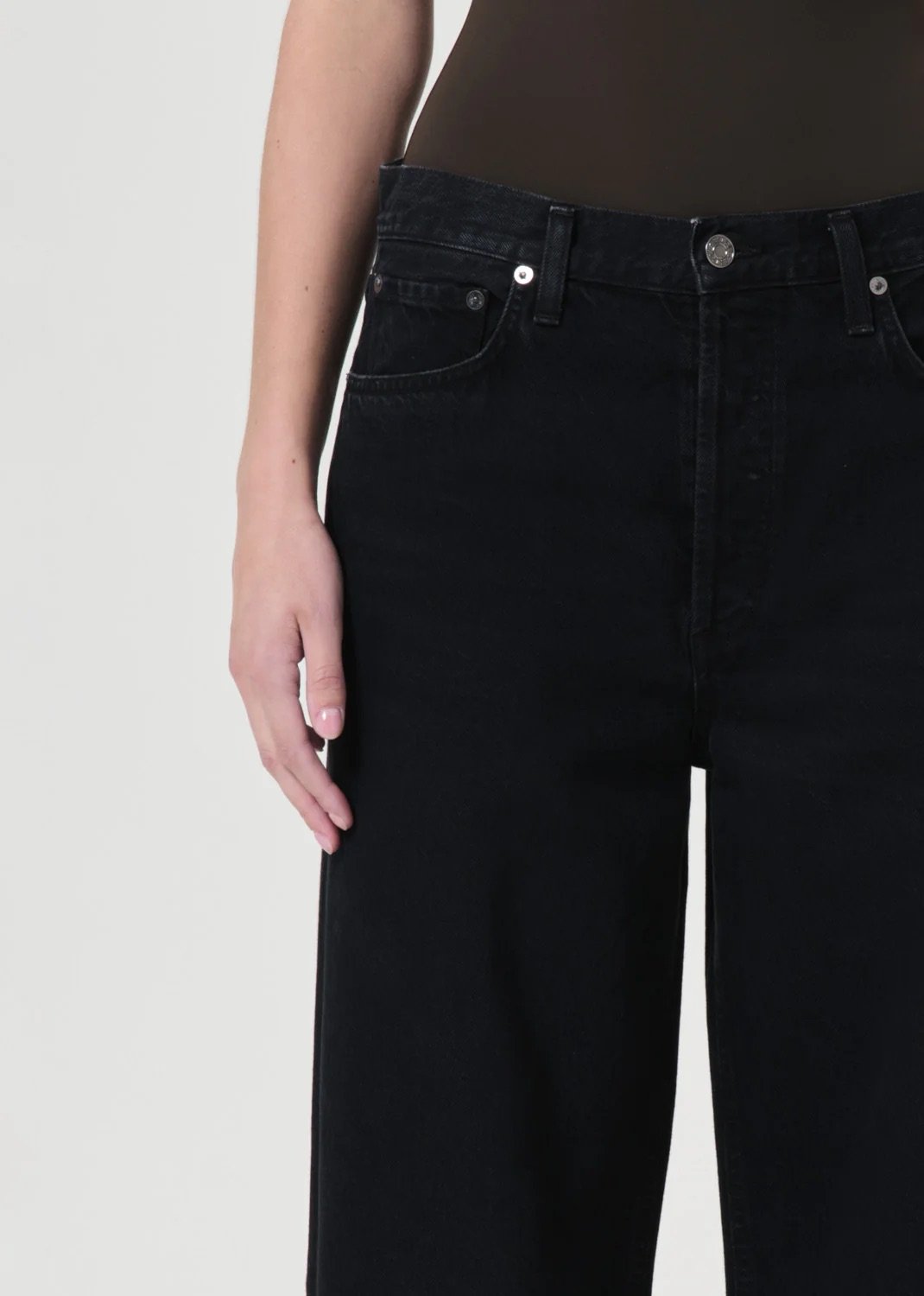 Agolde - Low Slung Baggy - Crushed