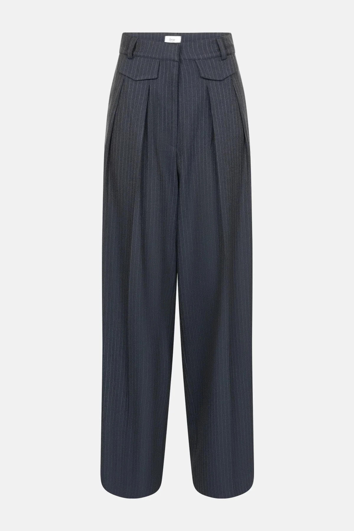 Âme - Michel Striped Pant - Dark Grey