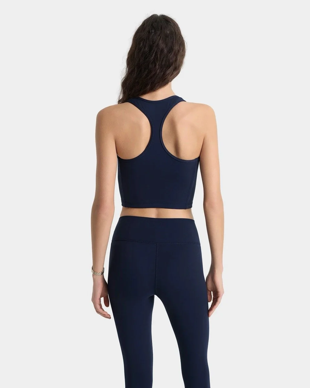 Sporty&Rich - Serif Logo Sport Tank - Dark Navy