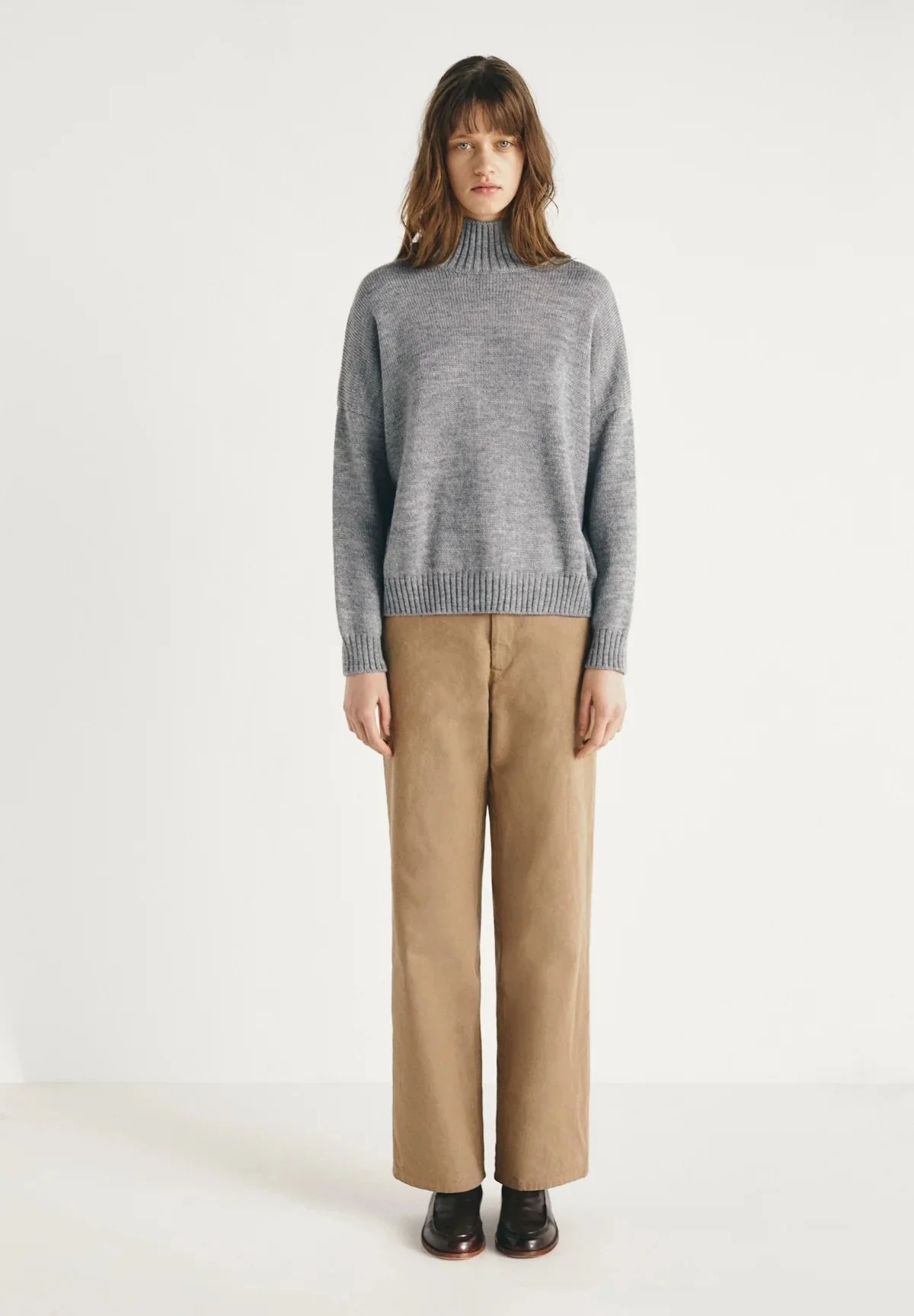 Masscob - Duncan TNeck Knit - Grey