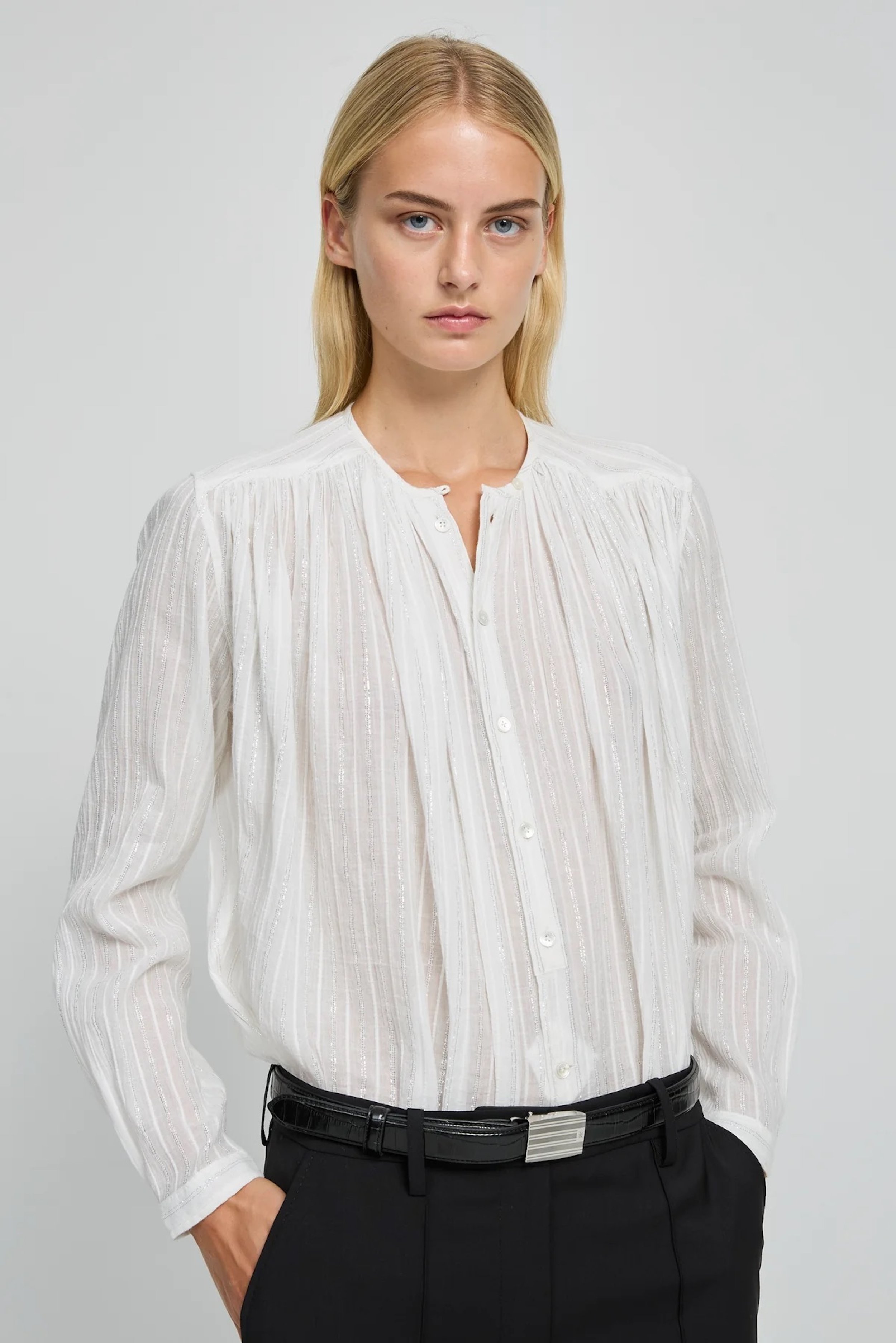 Laurence Bras - Blouse Cigar - White