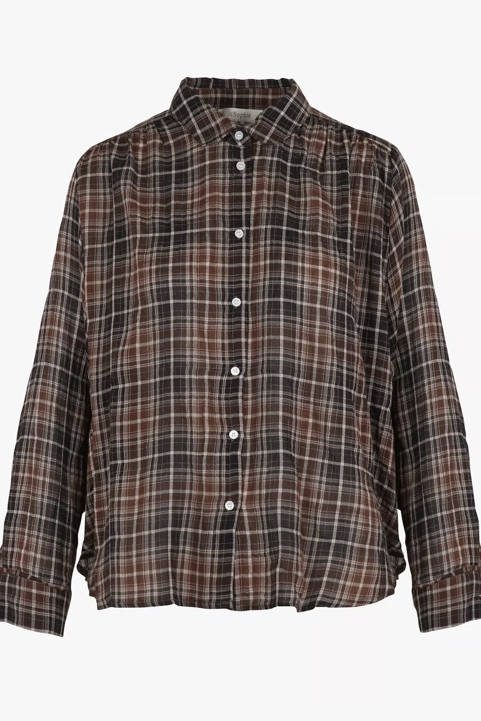 JC SOPHIE - Chemisier Palmira - Dark Brown
