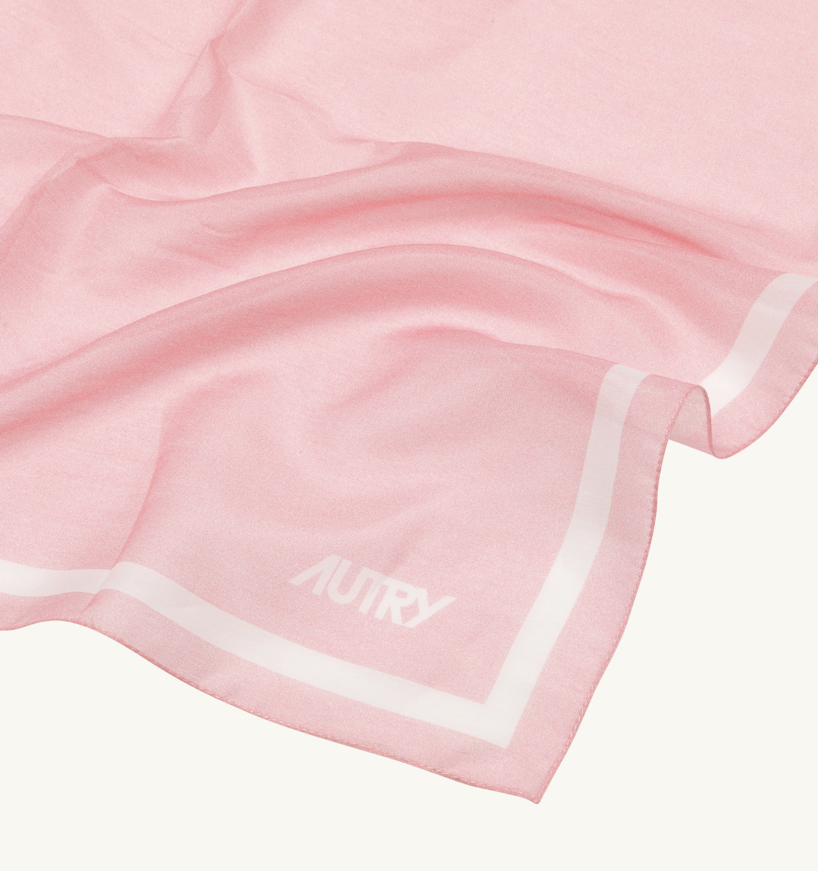 Autry - Foulard Main Unic - Solid Rose
