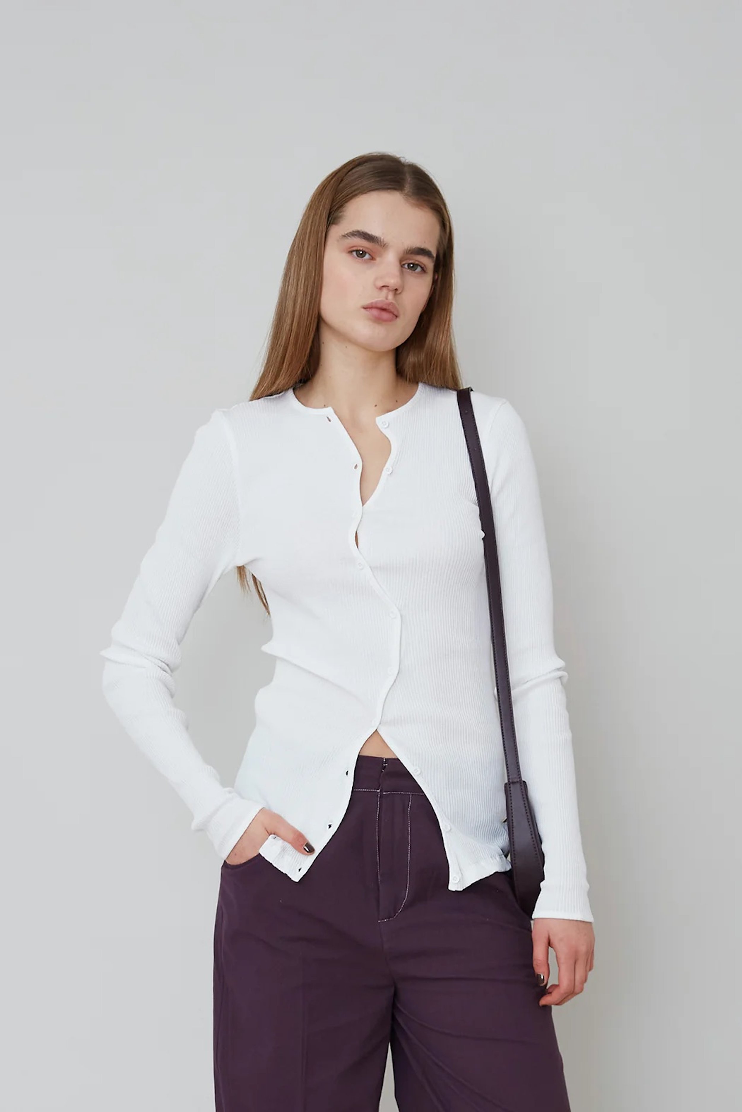 Opera Sport - Claire Cardigan - White