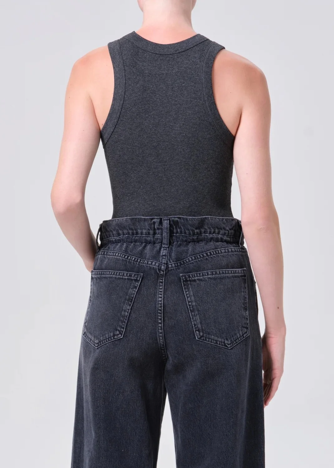 Agolde - Leigh tank - Charcoal Heather