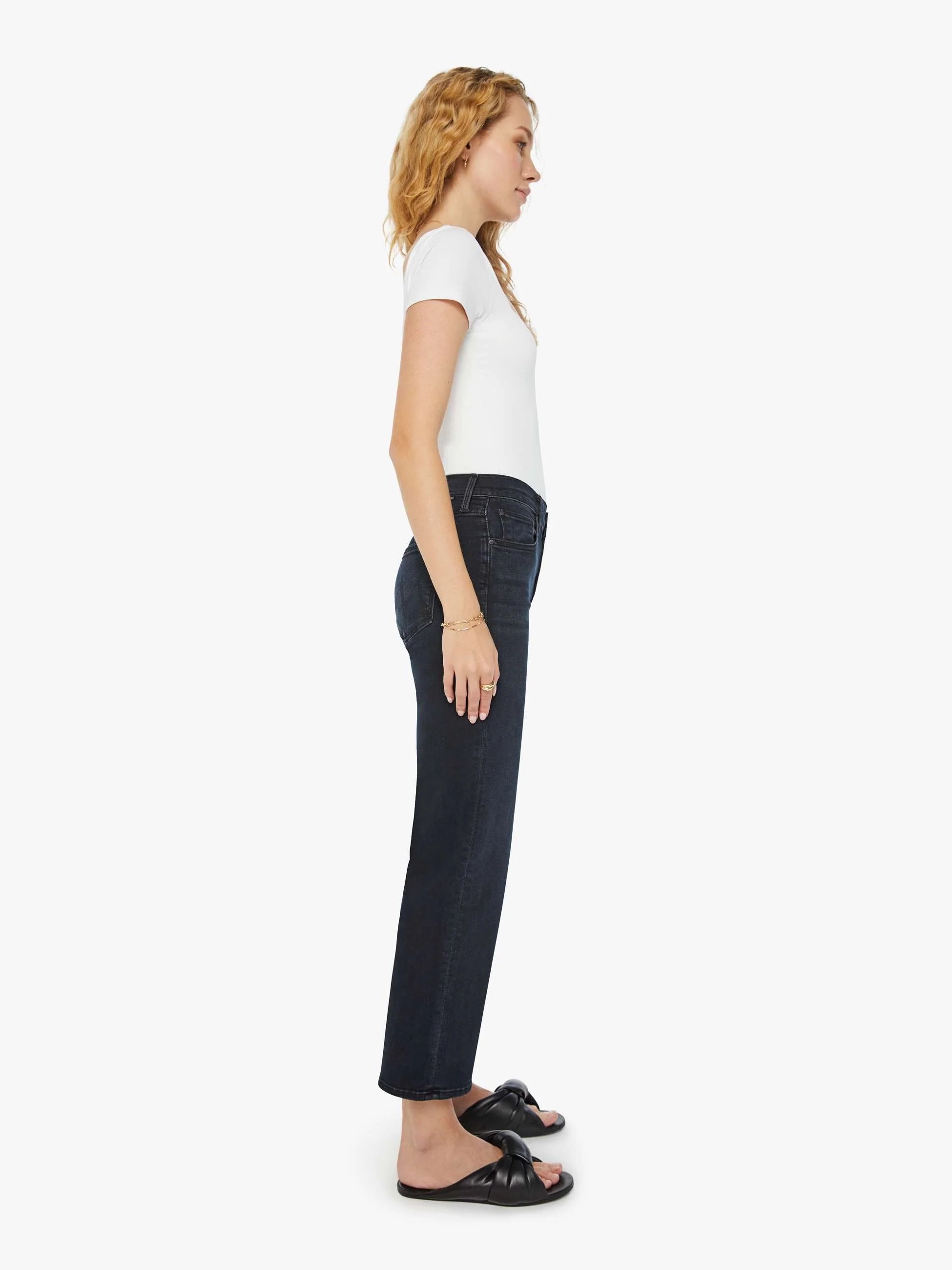 Mother - The Mid Rambler Zip Ankle - Night