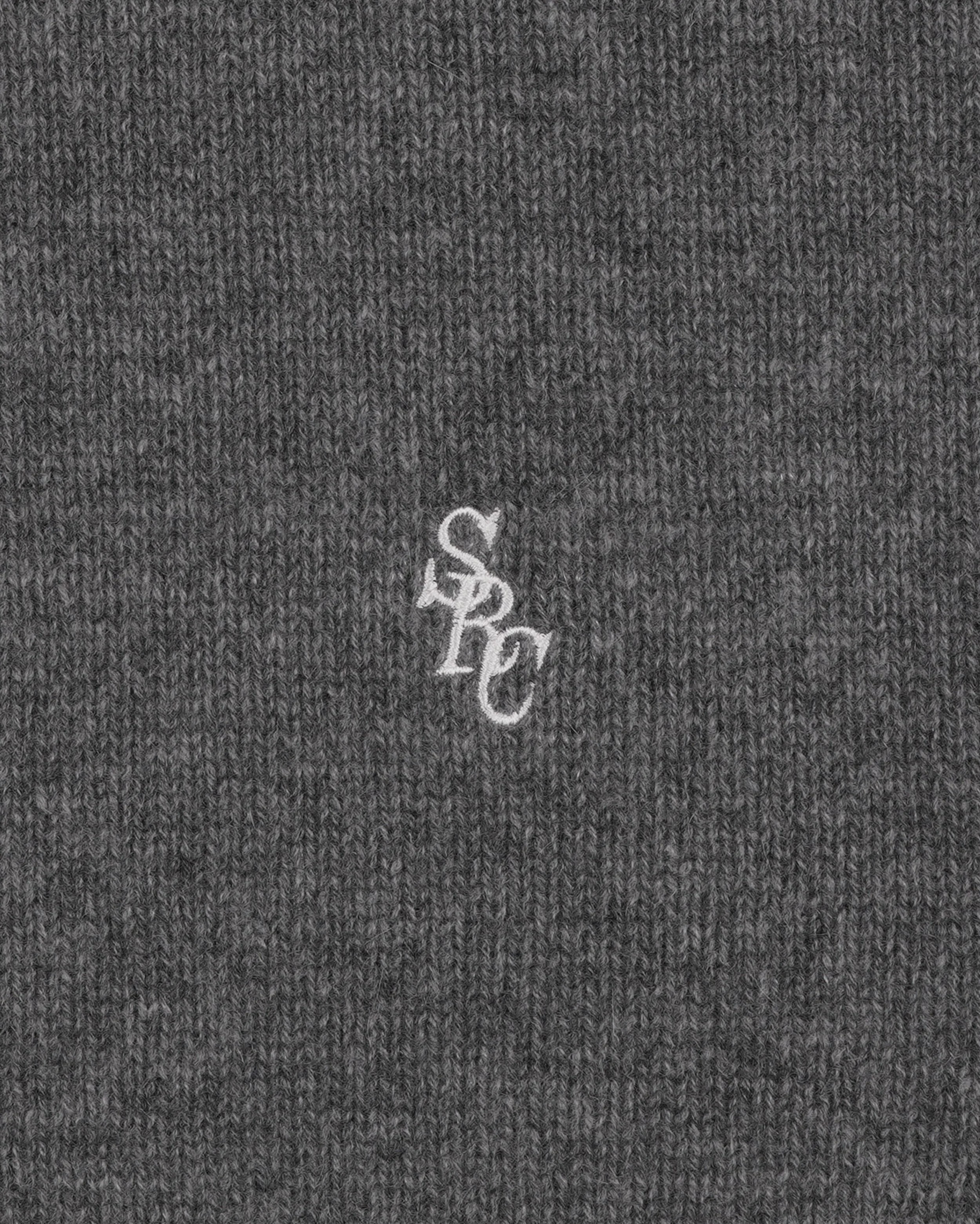Sporty&Rich - S&R Cashmere Hoodie - Cool Gray