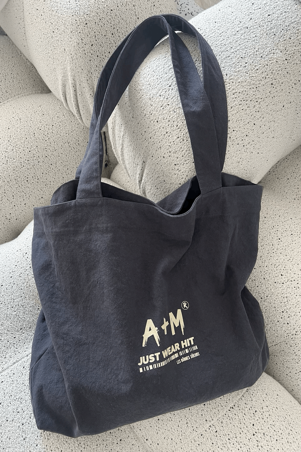 A+M x Les Bonnes Soeurs - Tote Bag - Anthracite