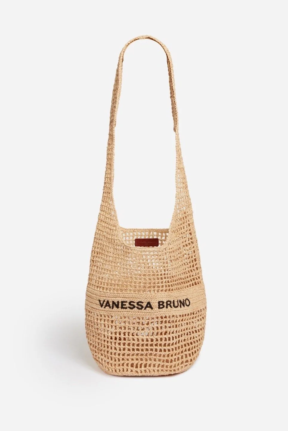 Vanessa Bruno - Sab Hobo En Raphia - Sable Noir