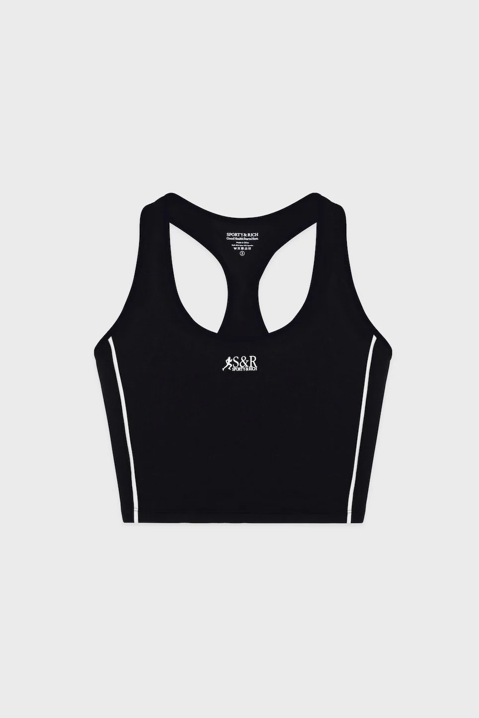 Sporty&Rich - SR Runner Sport Tank - Black