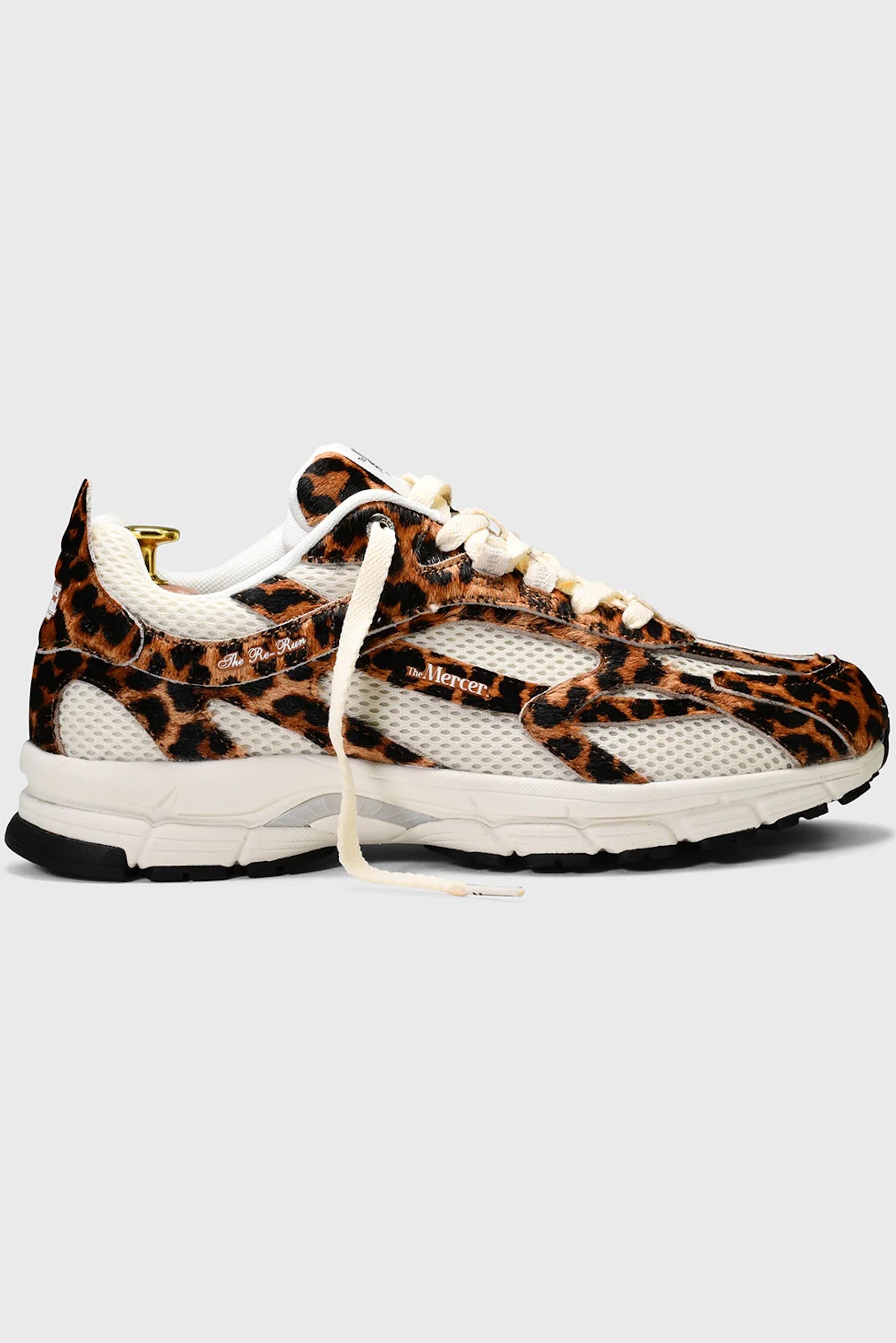 Mercer - Re-Run Off White - Leopard