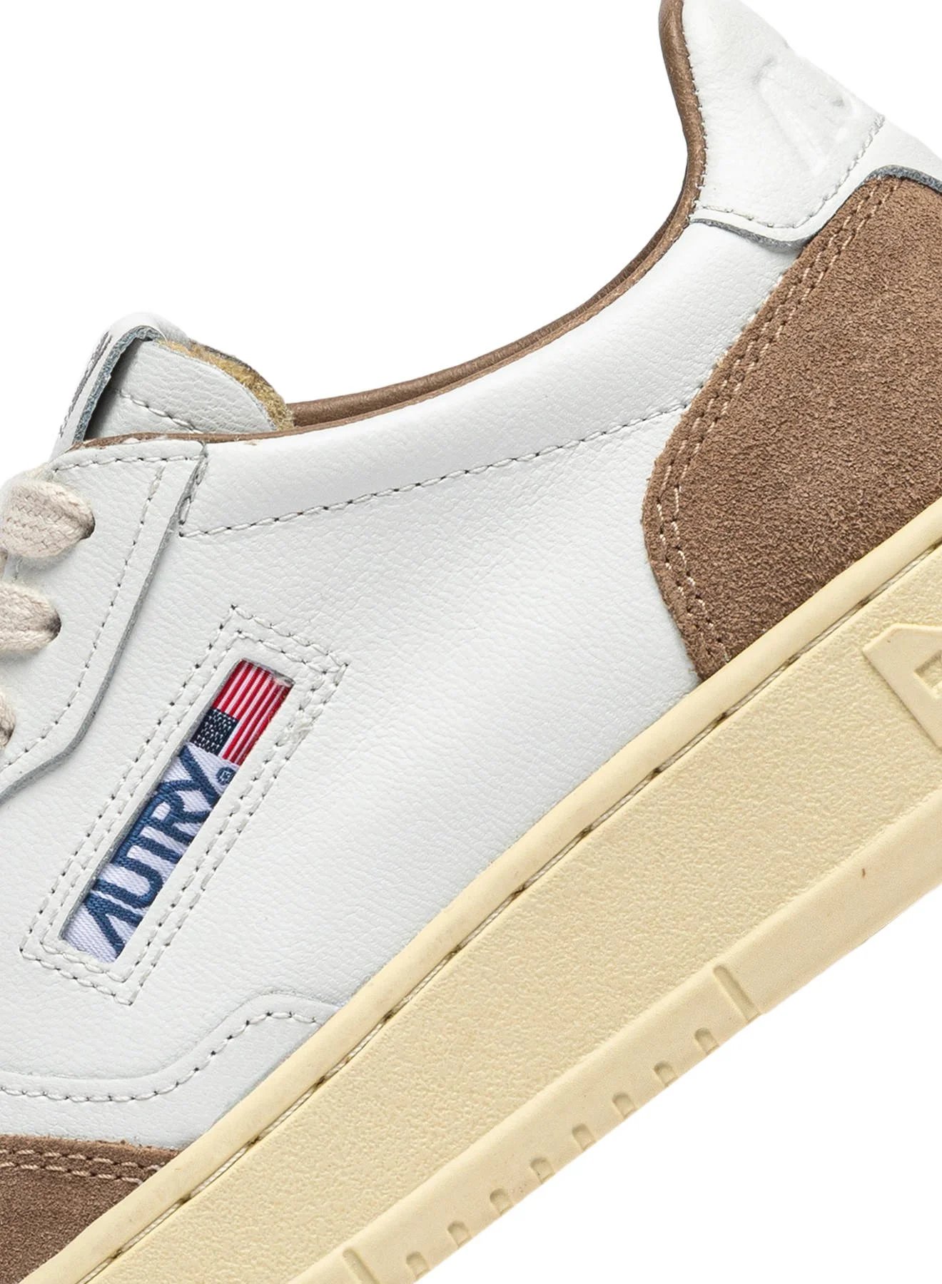 Autry - White Med Leather/Suede FT02 - Antilope