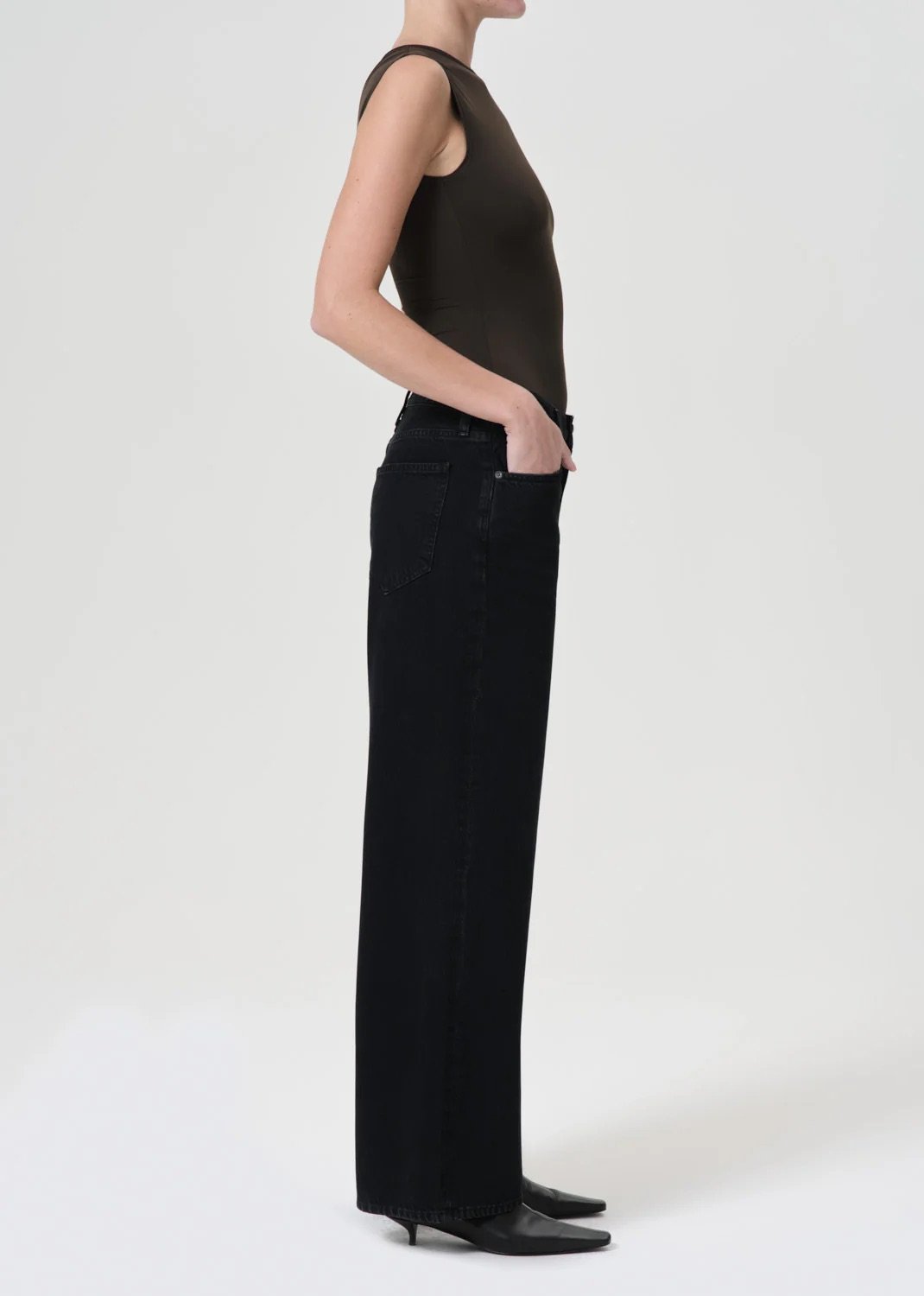 Agolde - Low Slung Baggy - Crushed
