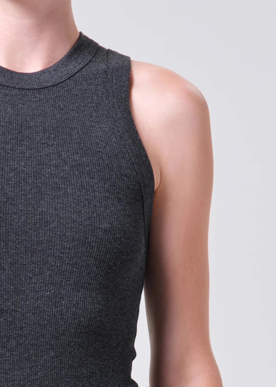 Agolde - Leigh tank - Charcoal Heather