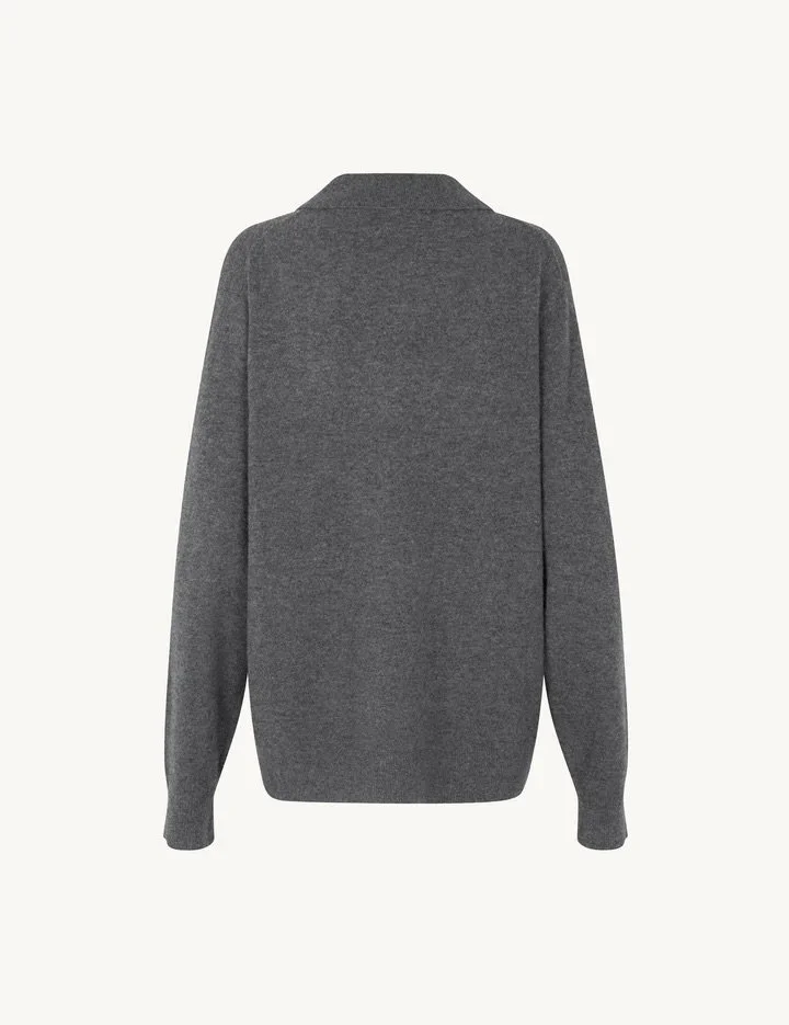 The Garment - Como Polo - Grey Melange