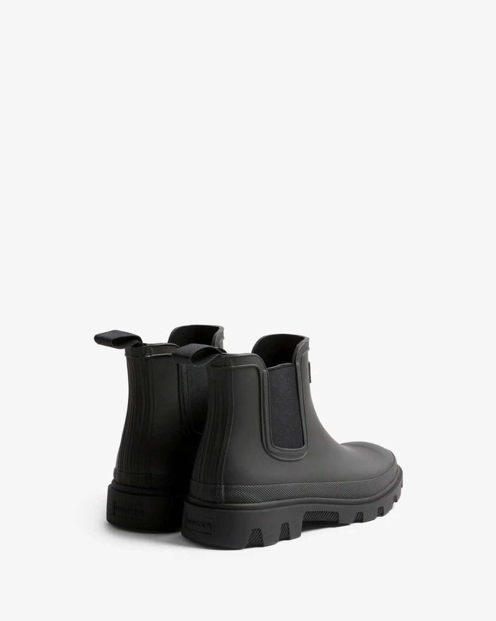 Hunter - Unisex DownPour Chelsea Boot - Black