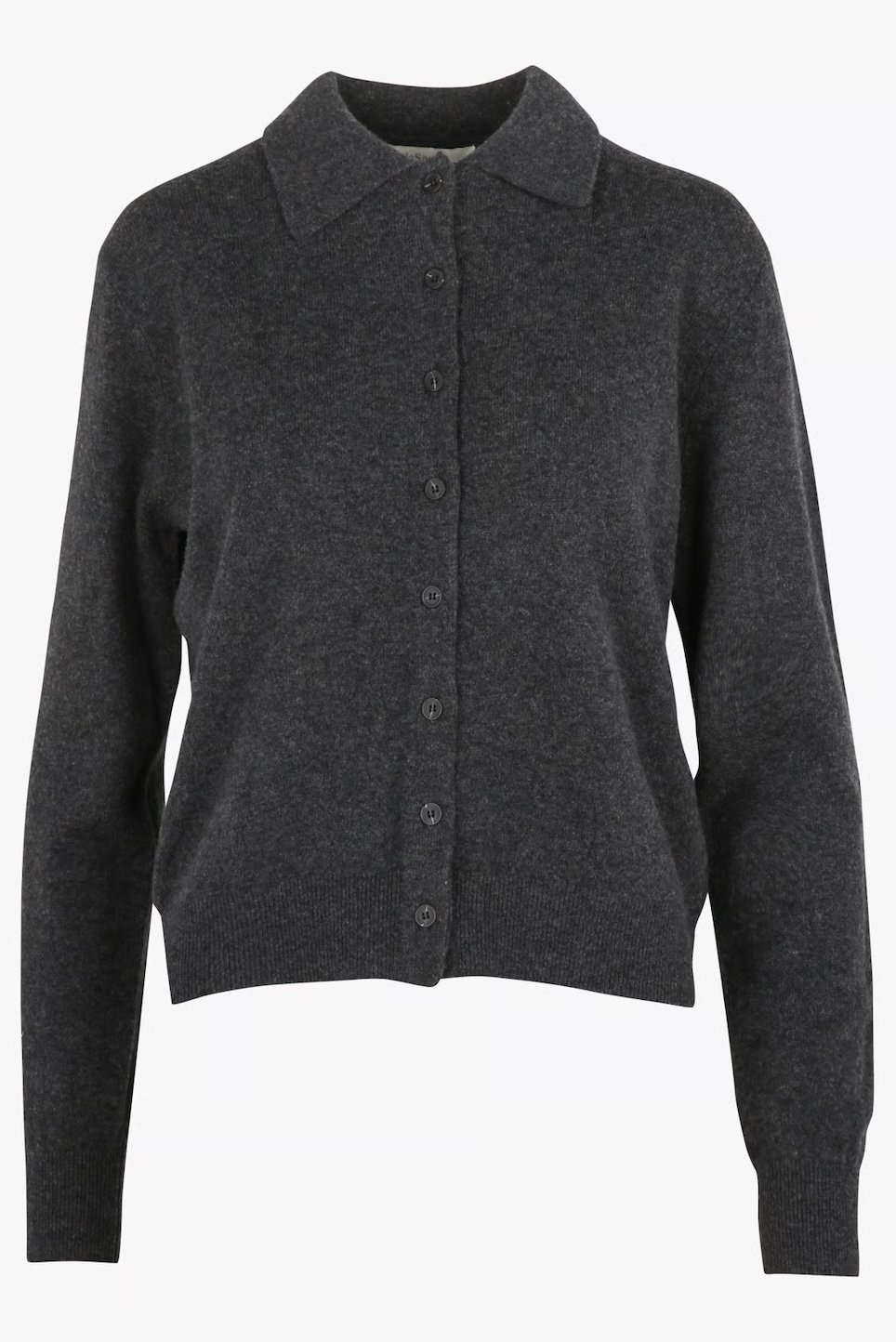 JC SOPHIE - Cardigan Porcelaine - Anthracite