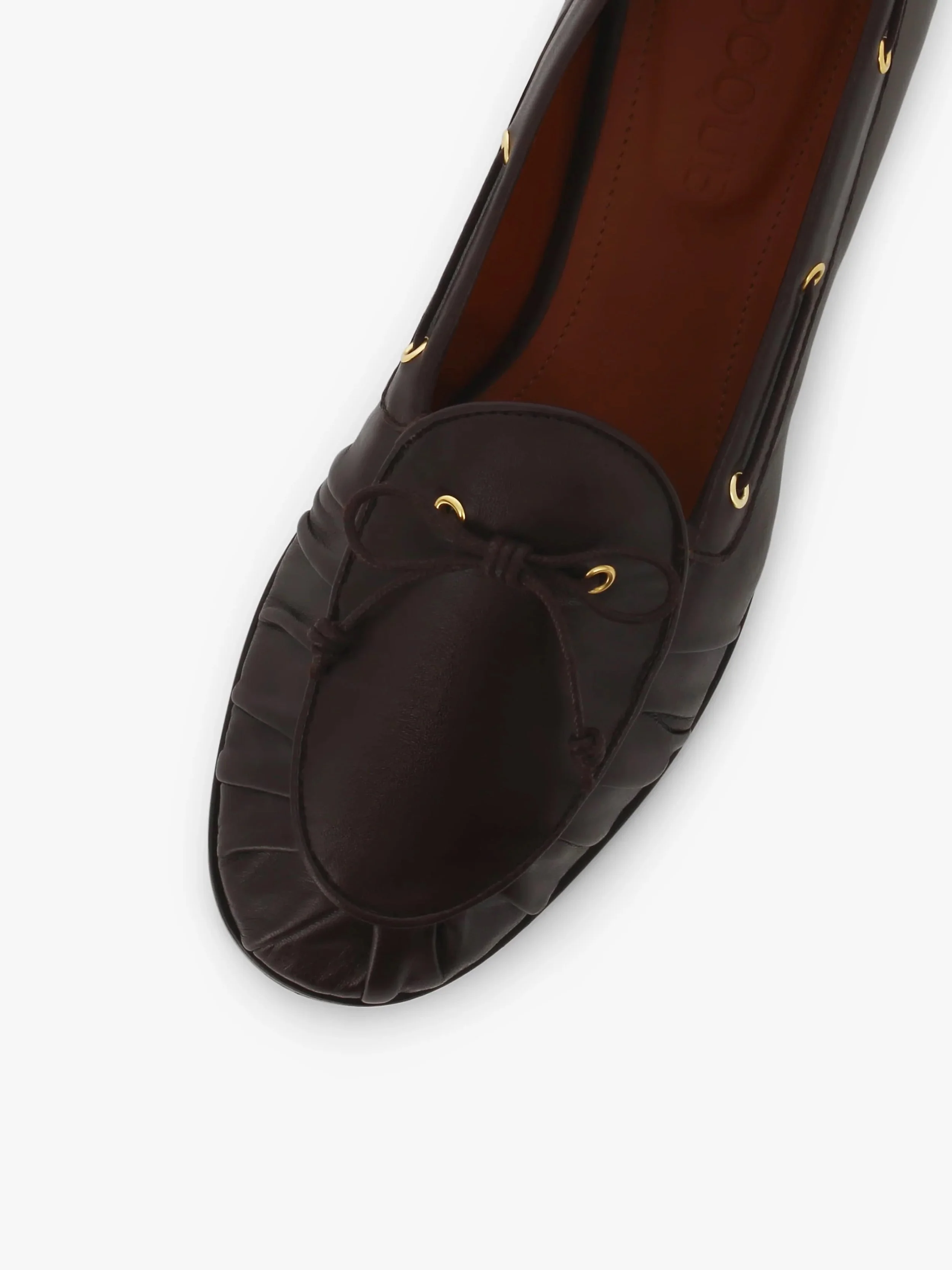 SOCQUE - Mocassin Como Cuir - Chocolat