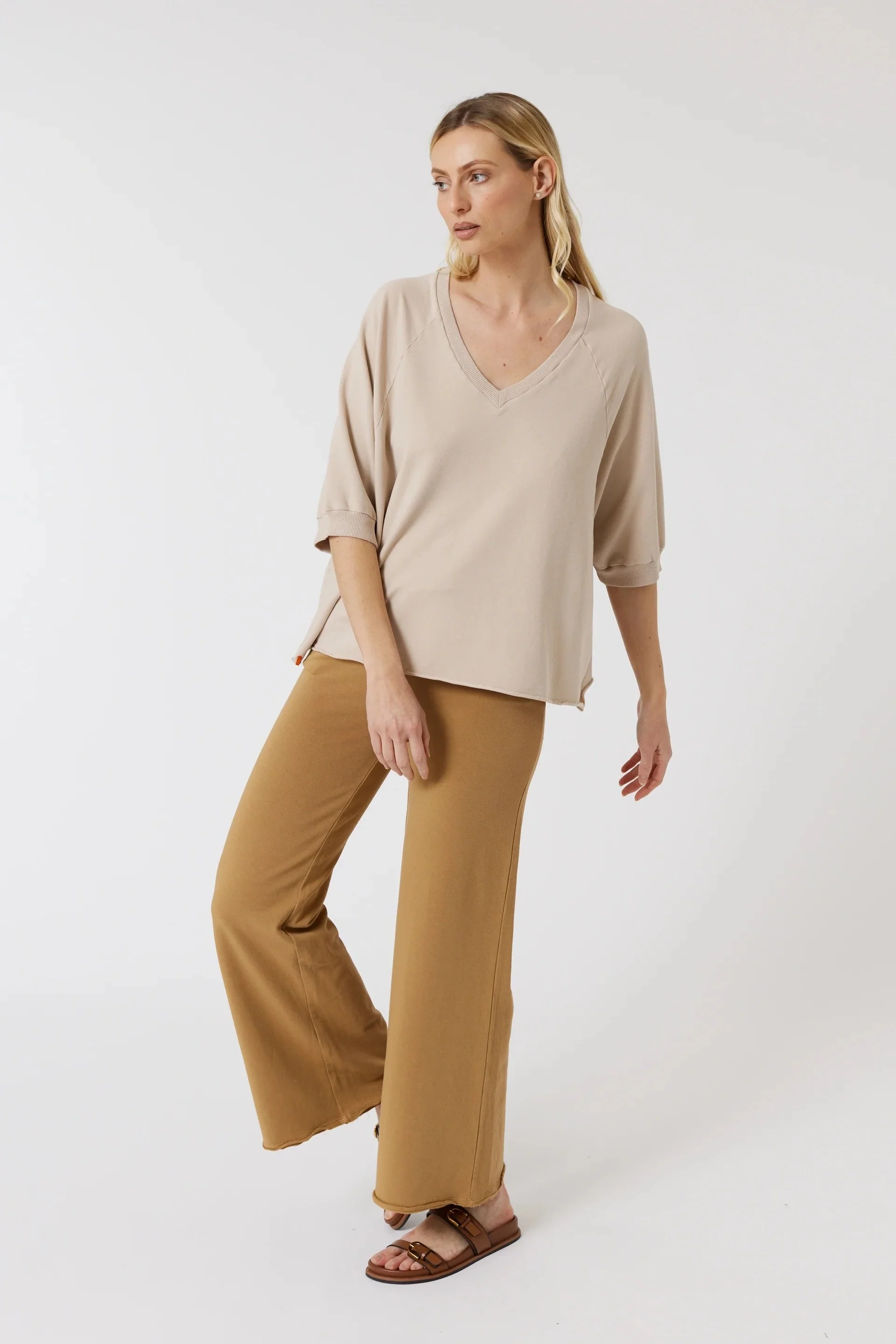 Maevy - Top Col V Jael - Galet