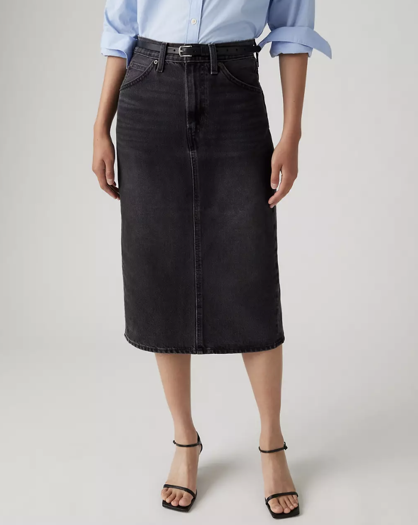 Levi's - High Rise Slit Skirt - Wandering Spirit