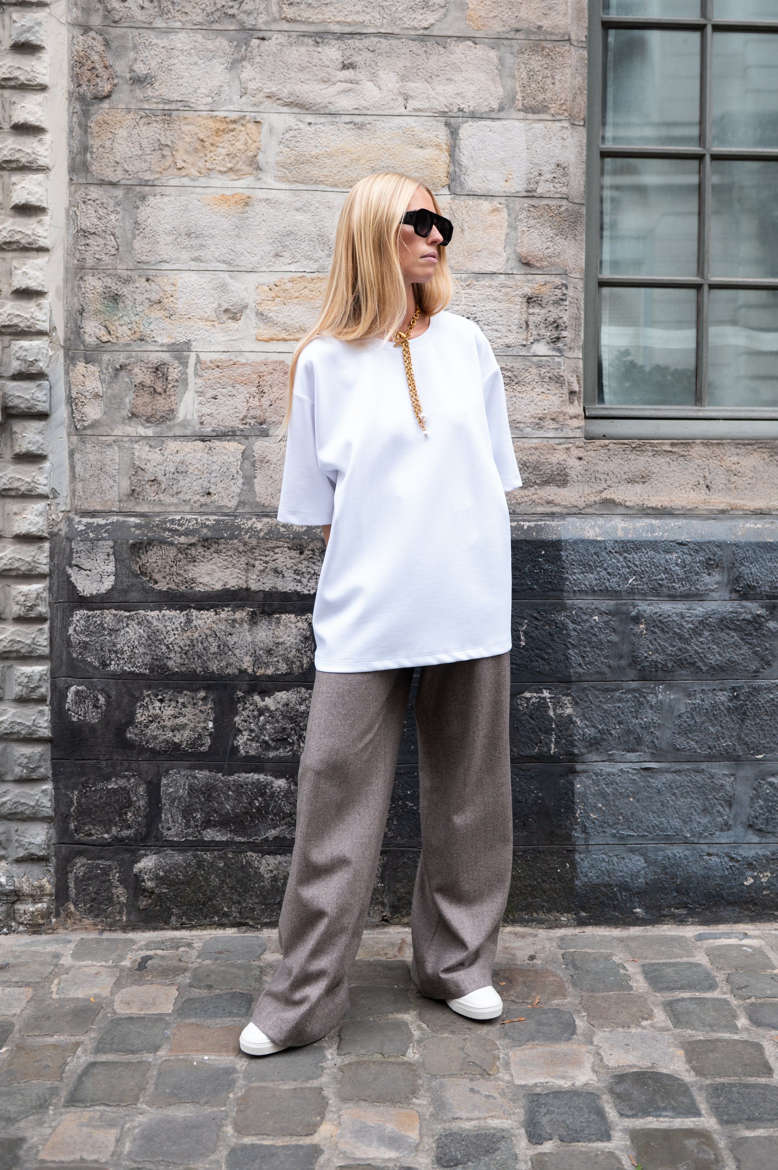 The Garment - TG Bow Tee - White