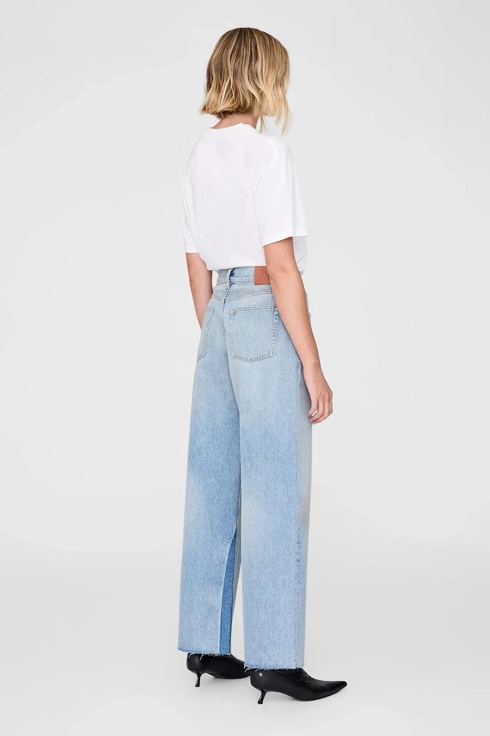 Anine Bing - Walker Tee AB Leo - Ivory