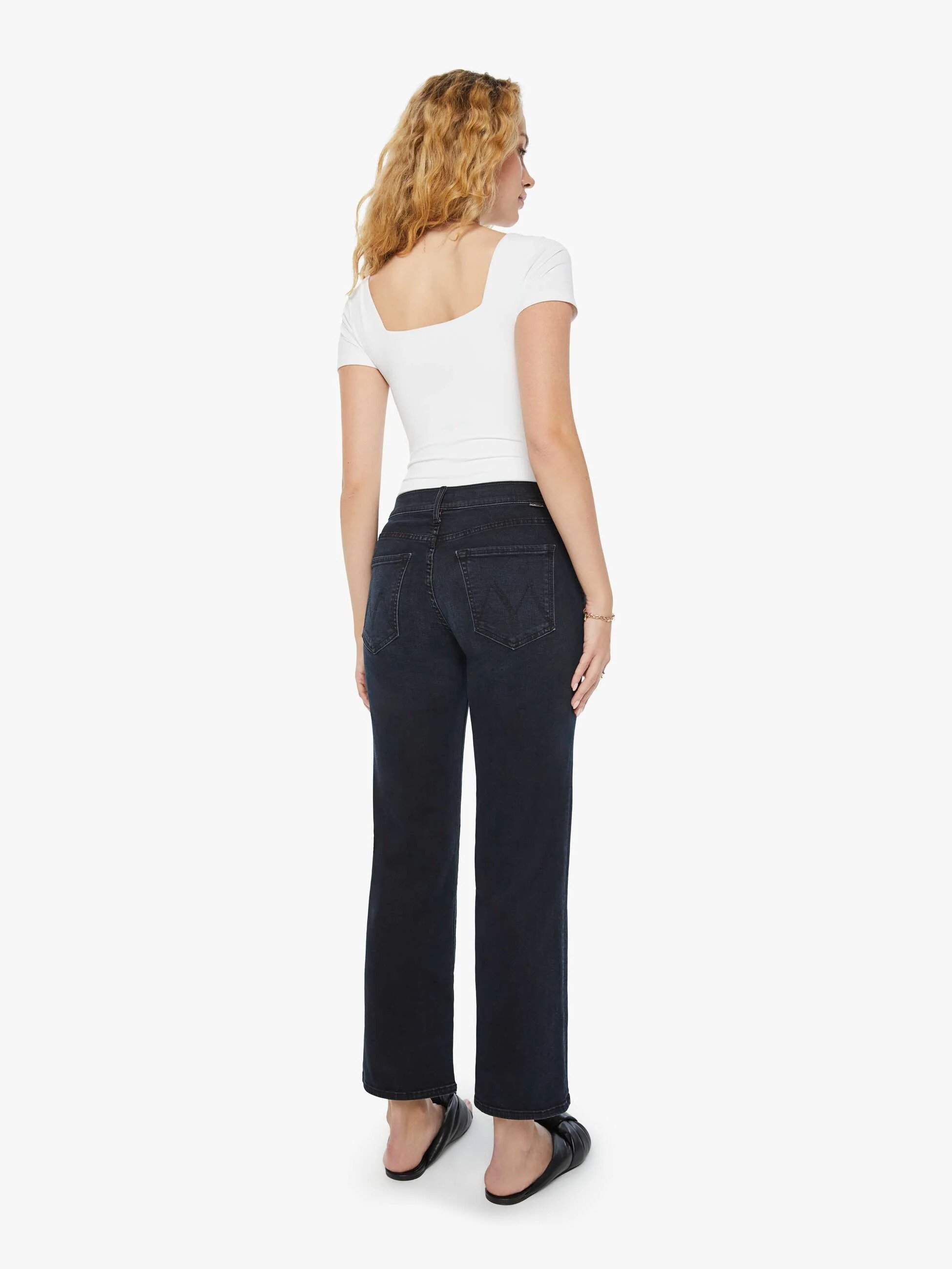 Mother - The Mid Rambler Zip Ankle - Night