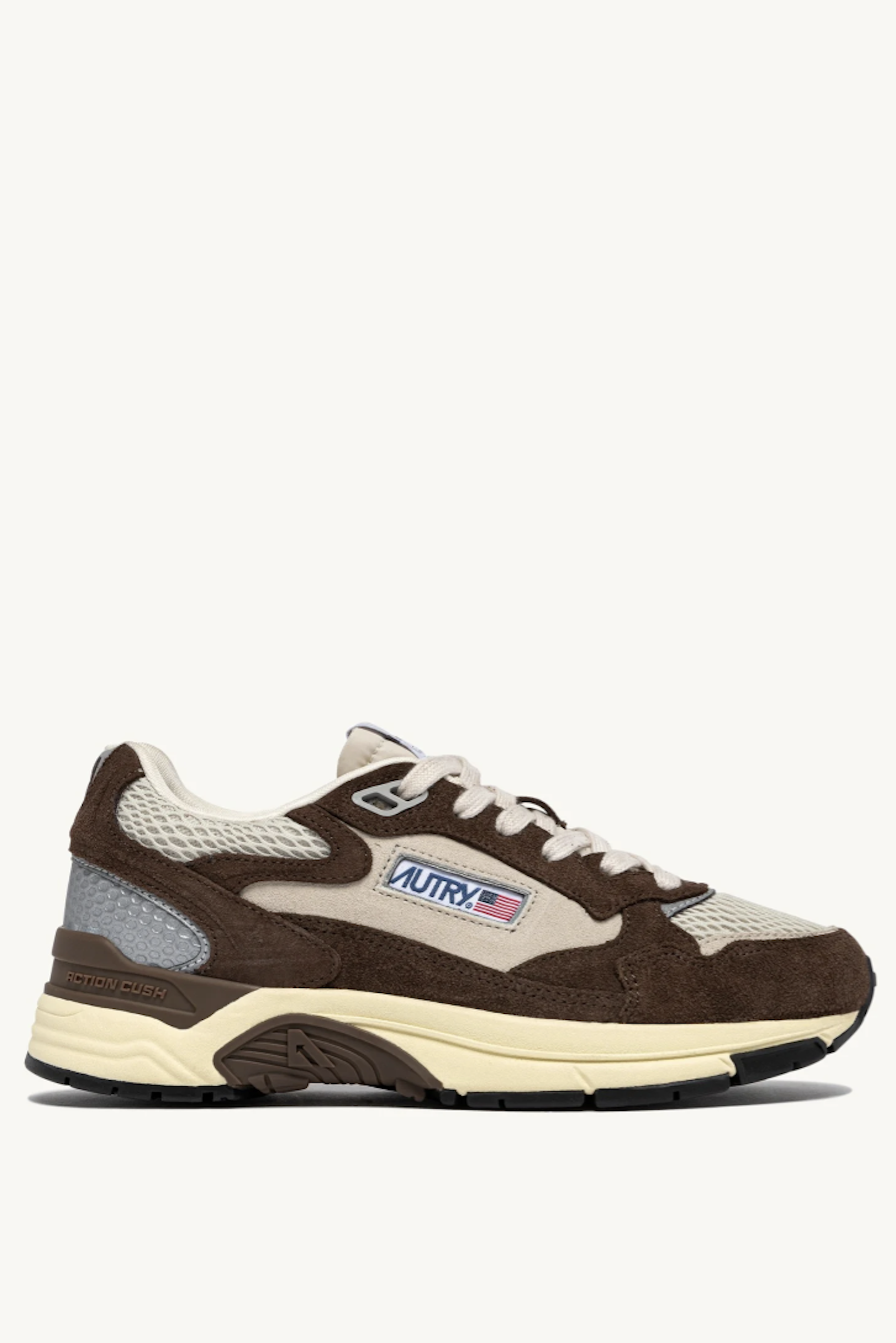 Autry - Hyperway Suede Bico Mesh SA03 - Sand