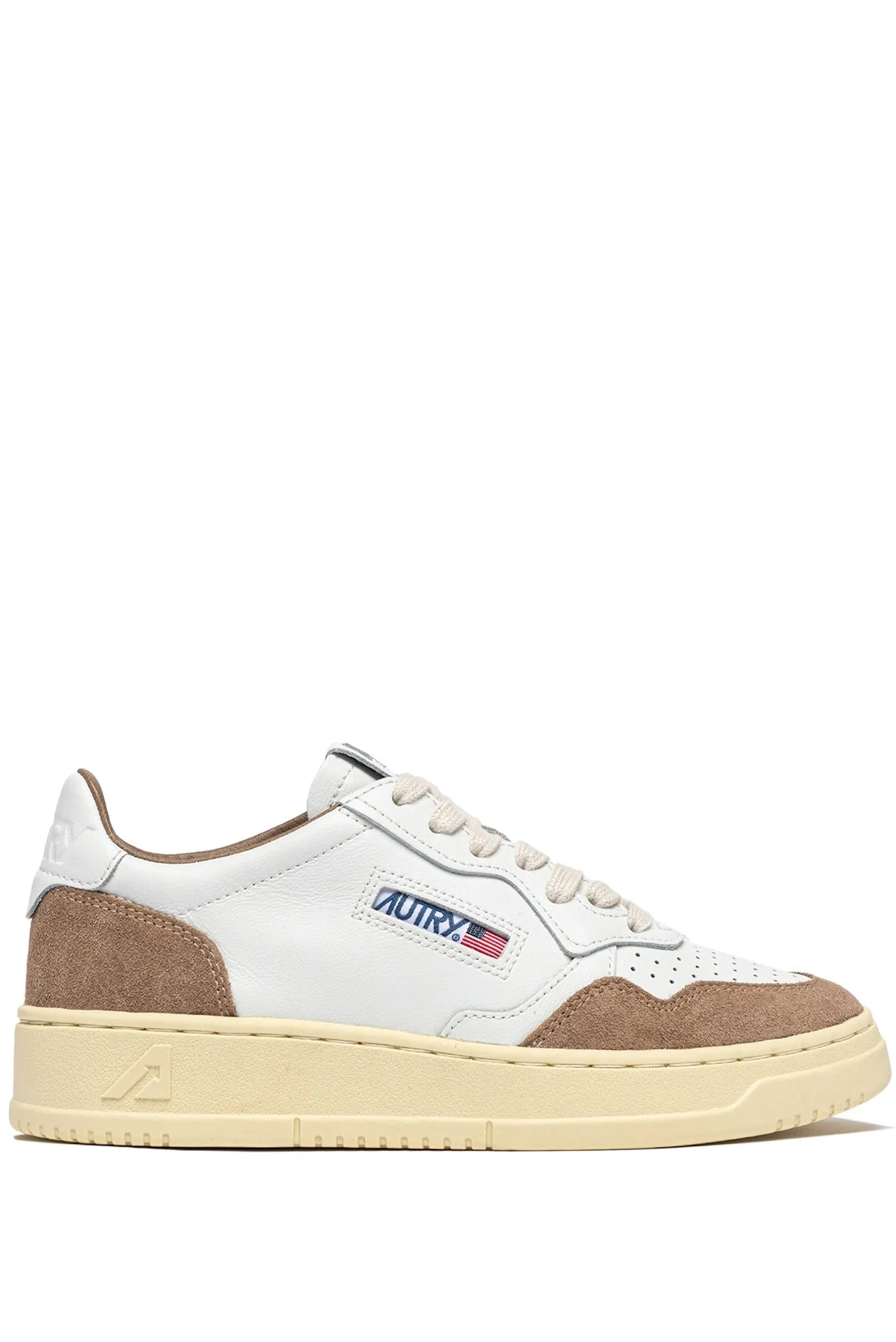 Autry - White Med Leather/Suede FT02 - Antilope
