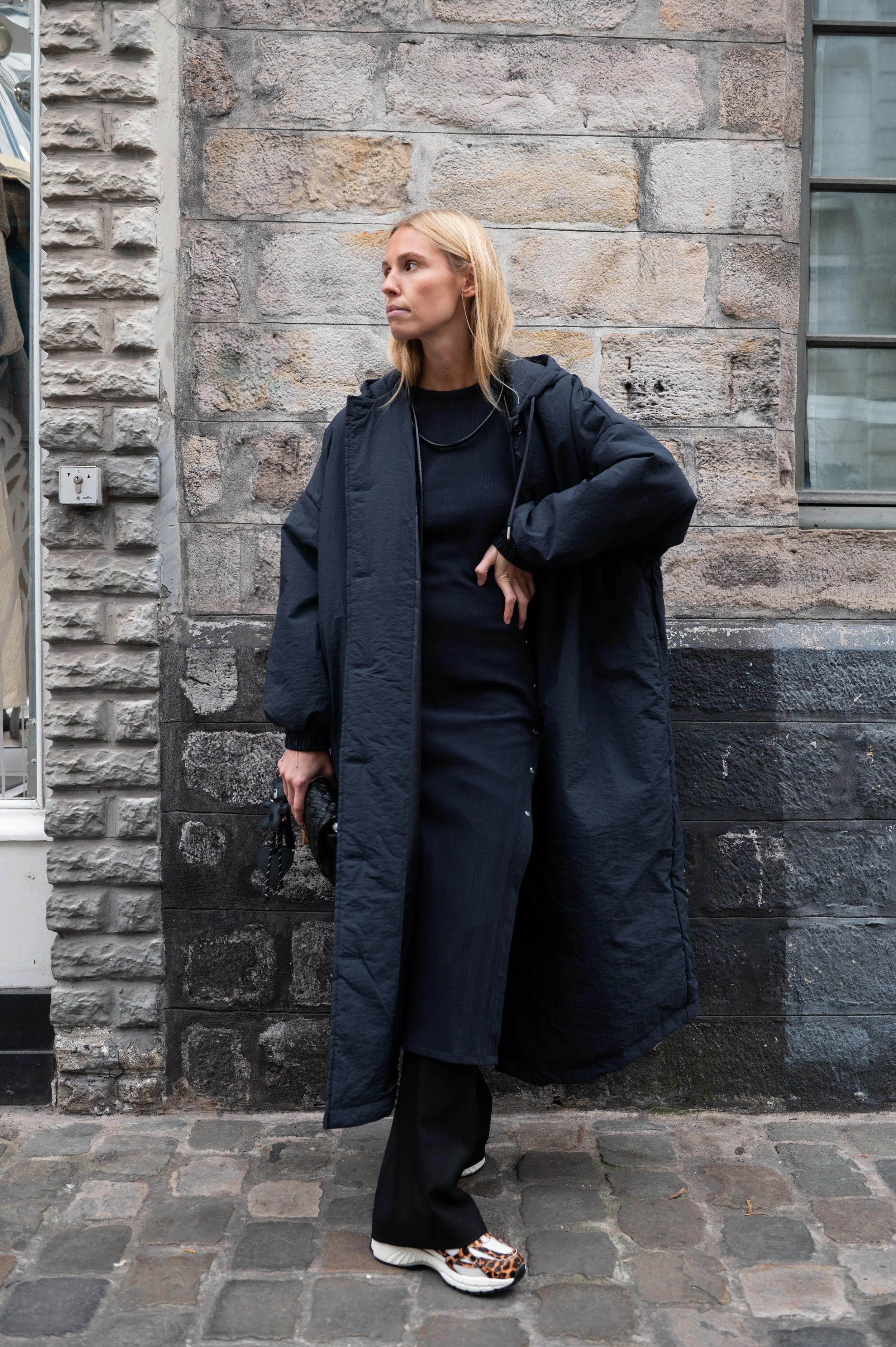 Âme - Morgan Long Hoodie Coat - Dark Grey