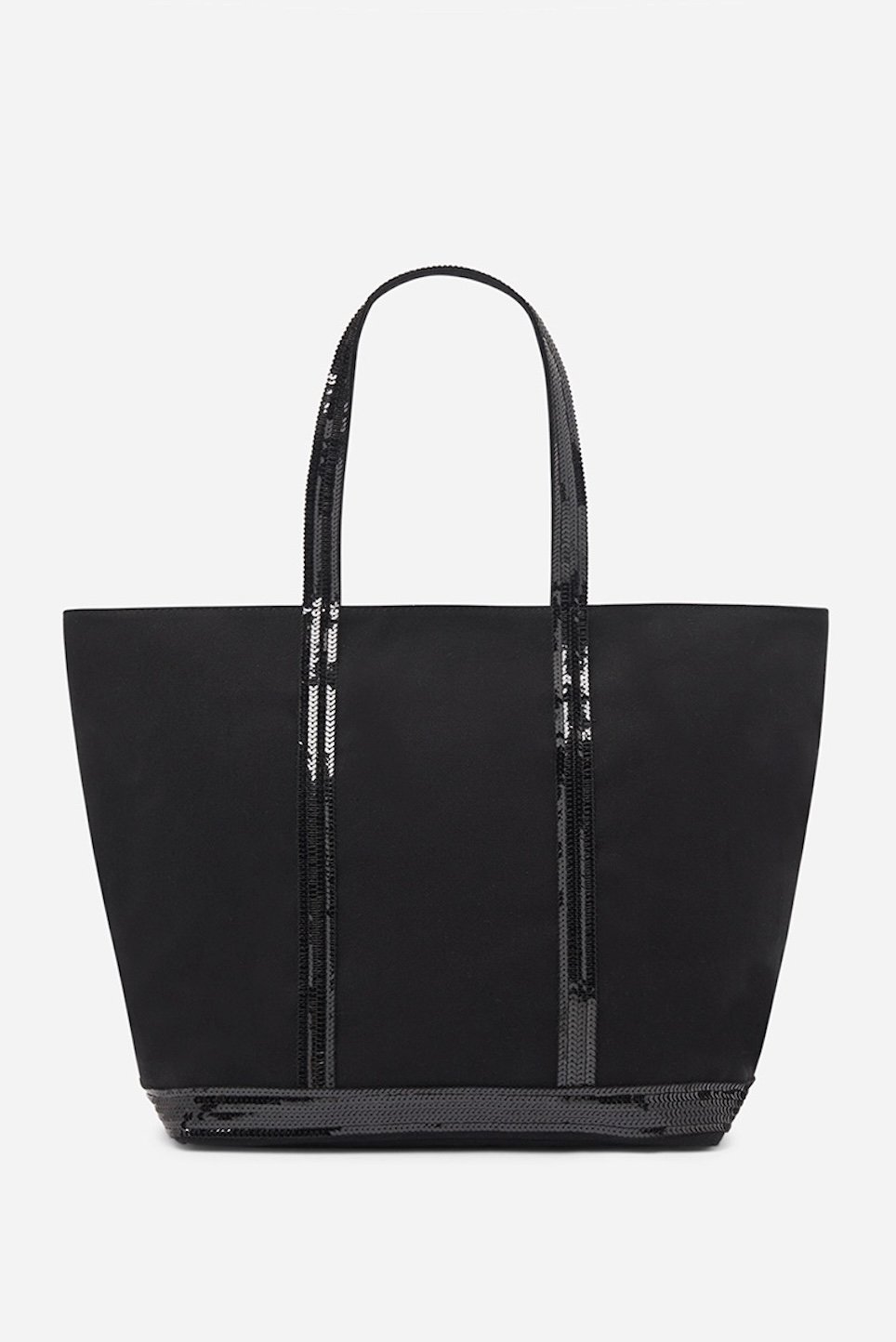Vanessa Bruno - Cabas L Zippé Toile - Black