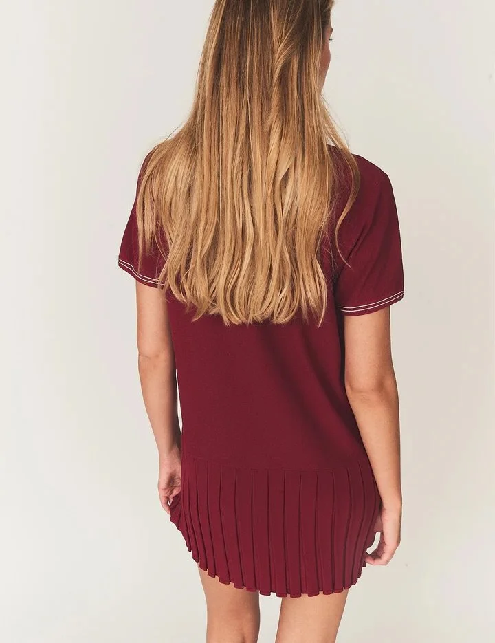 The Garment - Madison Tennis Dress - Vino