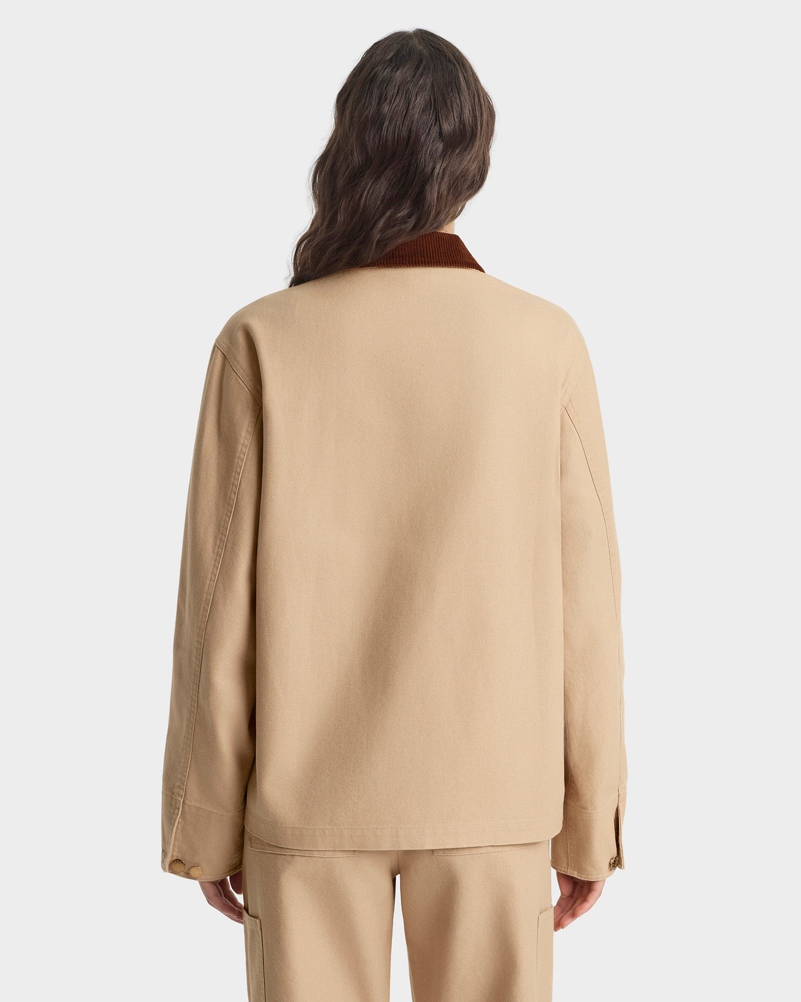 Sporty&Rich - SRHWC Painters Jacket - Tan