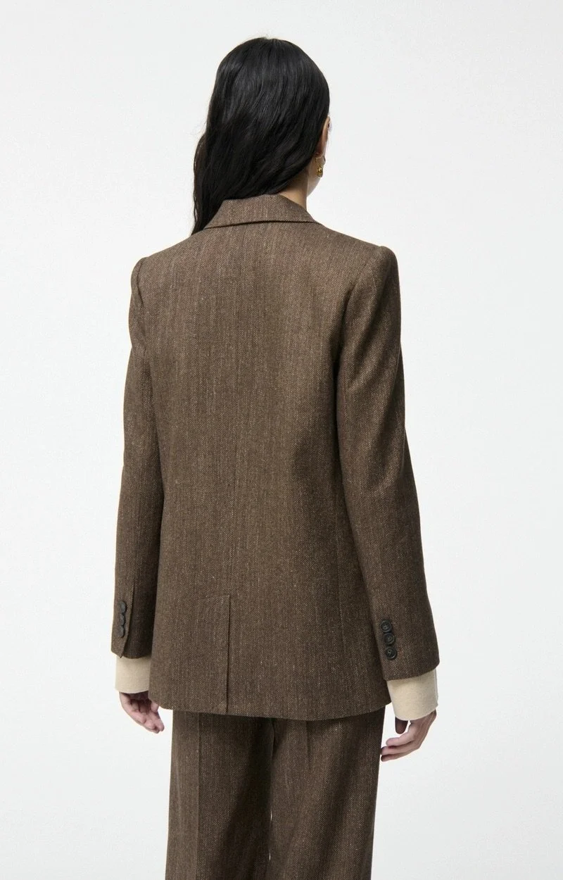 Vanessa Bruno - Veste Chevron Tilia - Brown