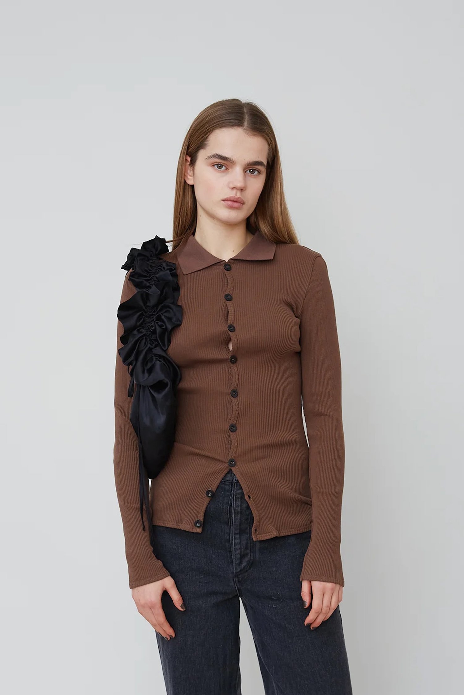 Opera Sport - Laura Seamless Shirt - Brown — A+M CONCEPT STORE