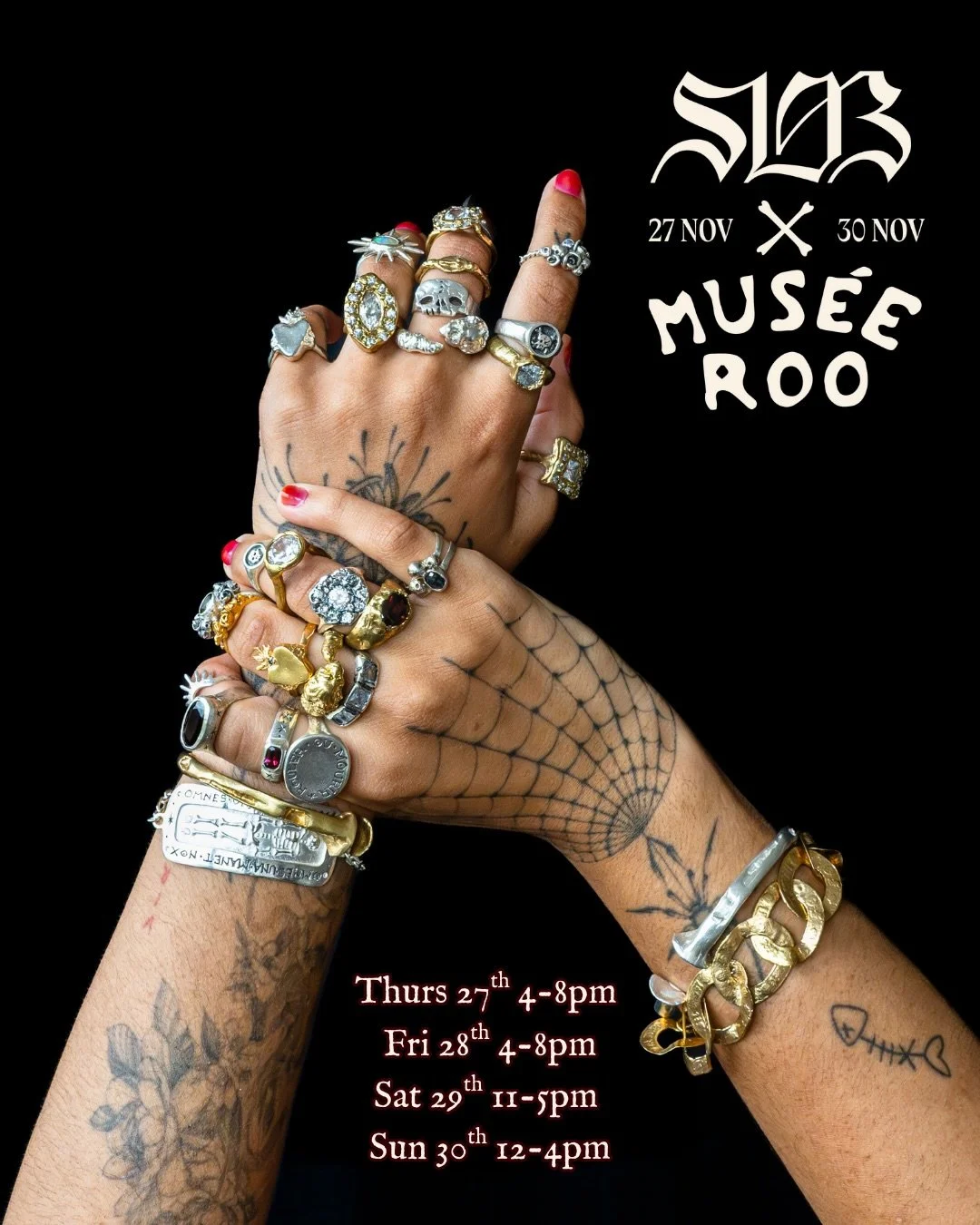 It&rsquo;s today!! Join us from 4pm today as we invite you in to explore the treasure trove at 52 Colston Street. 

Hannah &amp; I (Roo) have made so much jewellery for you to try on! 🥰🤗🎄🎁✨ We&rsquo;re at the top of the Christmas Steps for 4-days