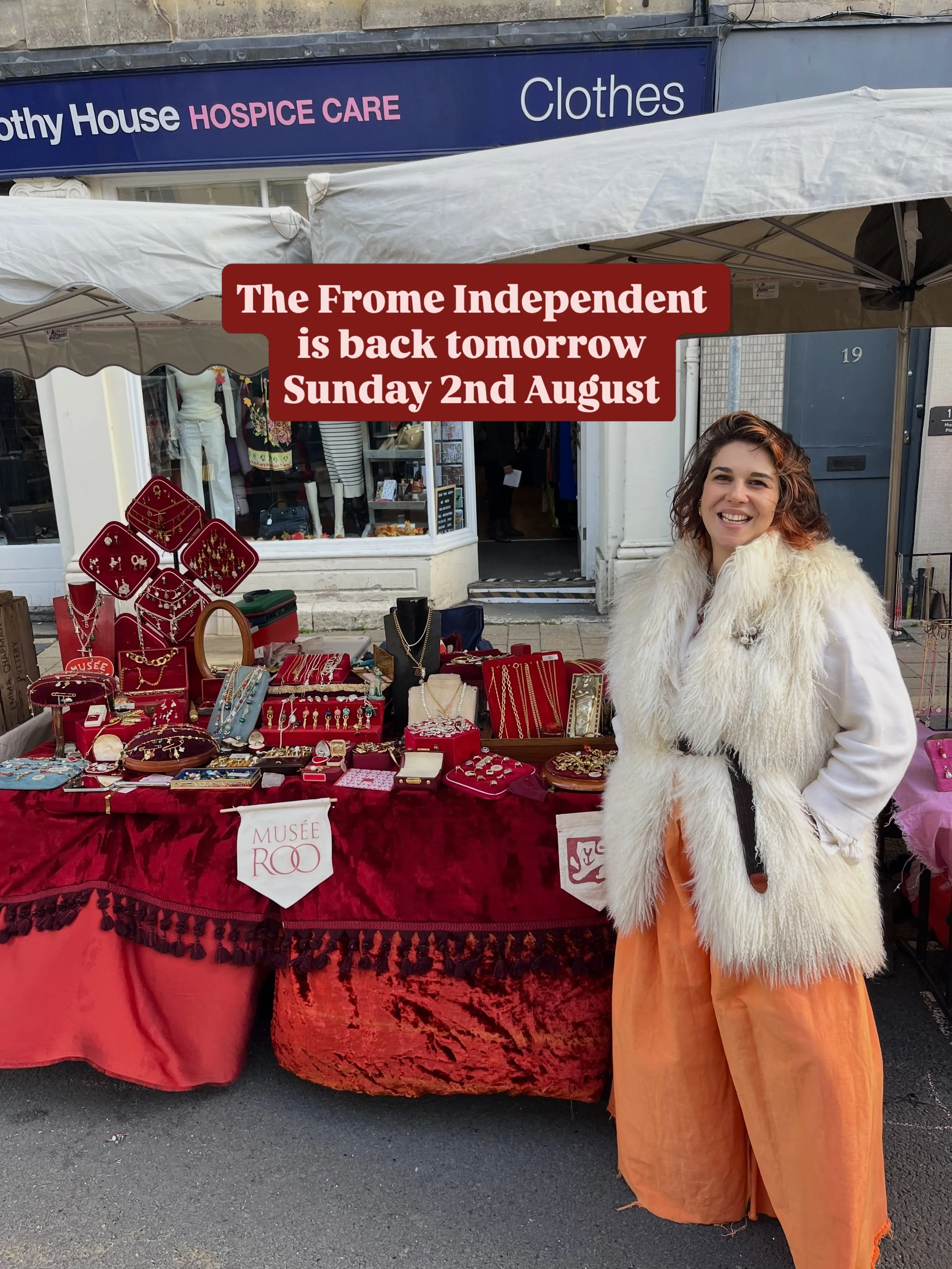 Catch me from 10am - 3pm with the full hoard of treasure at @thefromeindependent 🕺 then I&rsquo;ll be coming to London for a special Celebration of Makers at @twotempleplace with @craftyfoxmarket on Saturday 29th August! 😘 ✨ 

#museeroo #lostwaxcas