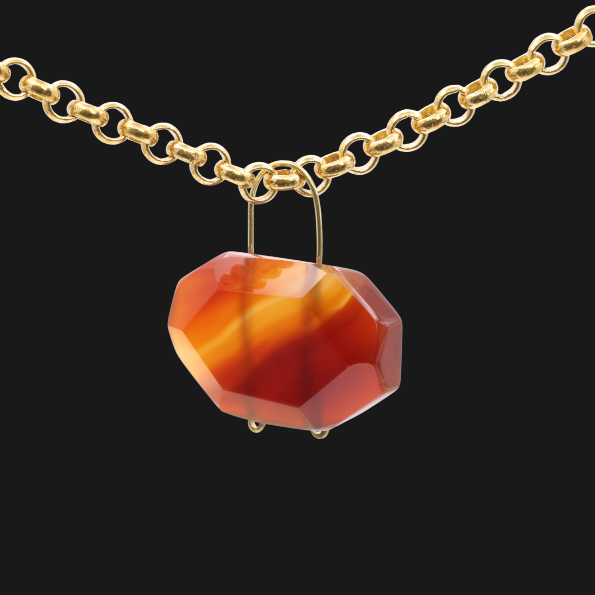 Carnelian Padlock