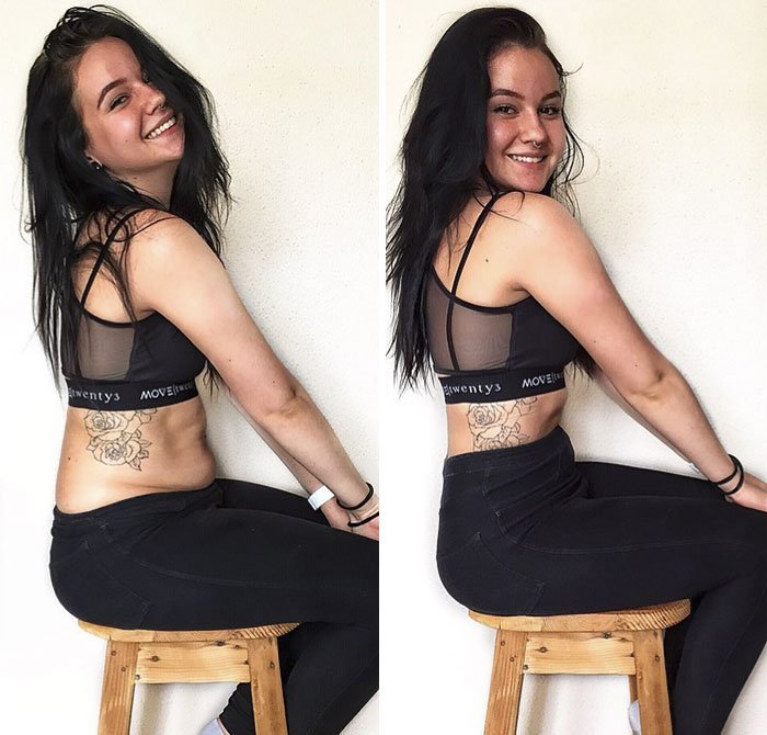 (Check out this beautiful, raw + authentic woman on Instagram – @saggysara)