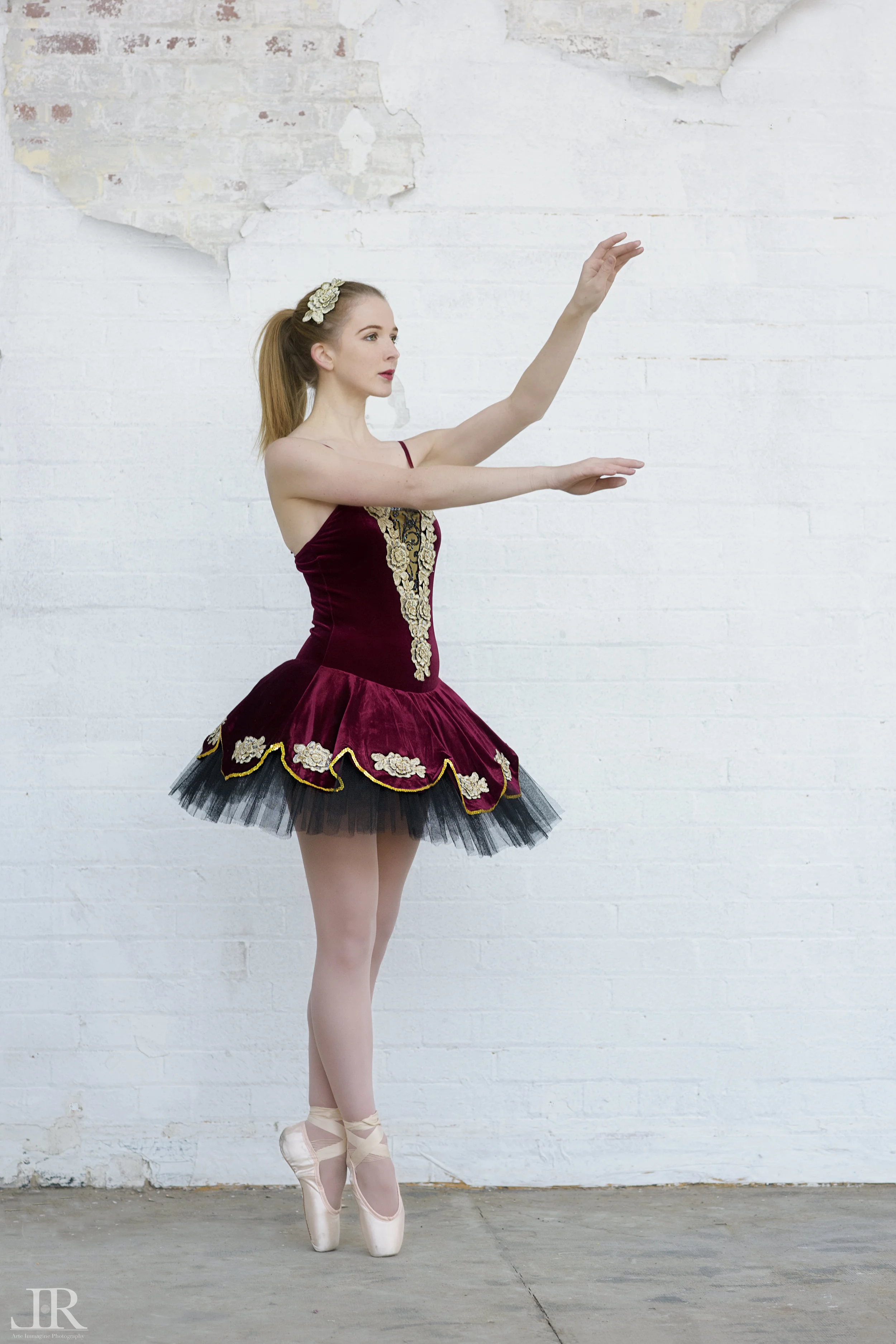 Ballerina Portrait at st. Marys Works