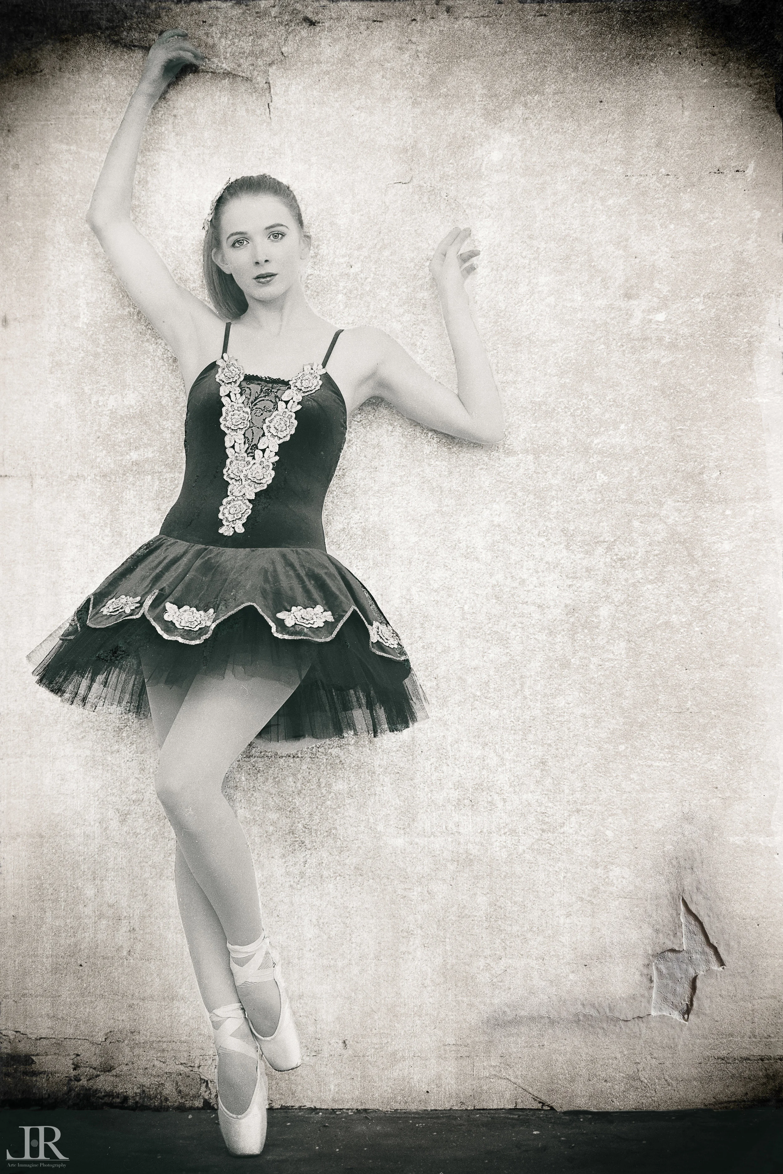 Ballerina Portrait at st. Marys Works