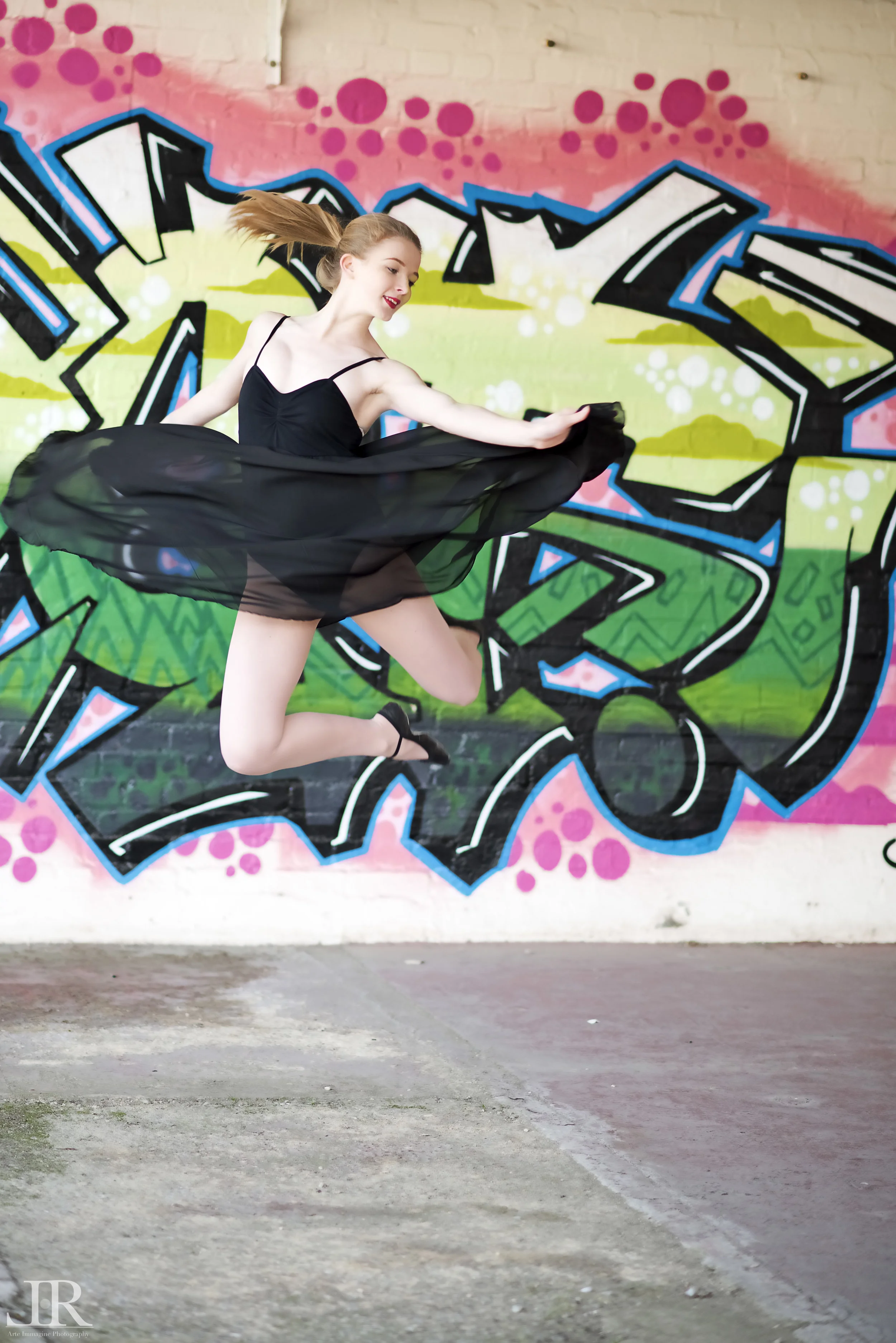 Ballerina Portrait at st. Marys Works