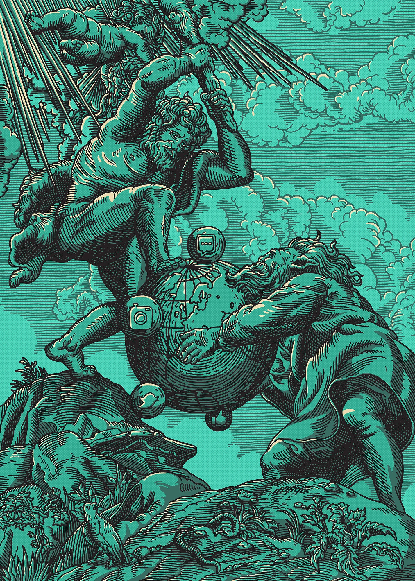 The 13th Labour in Turquoise