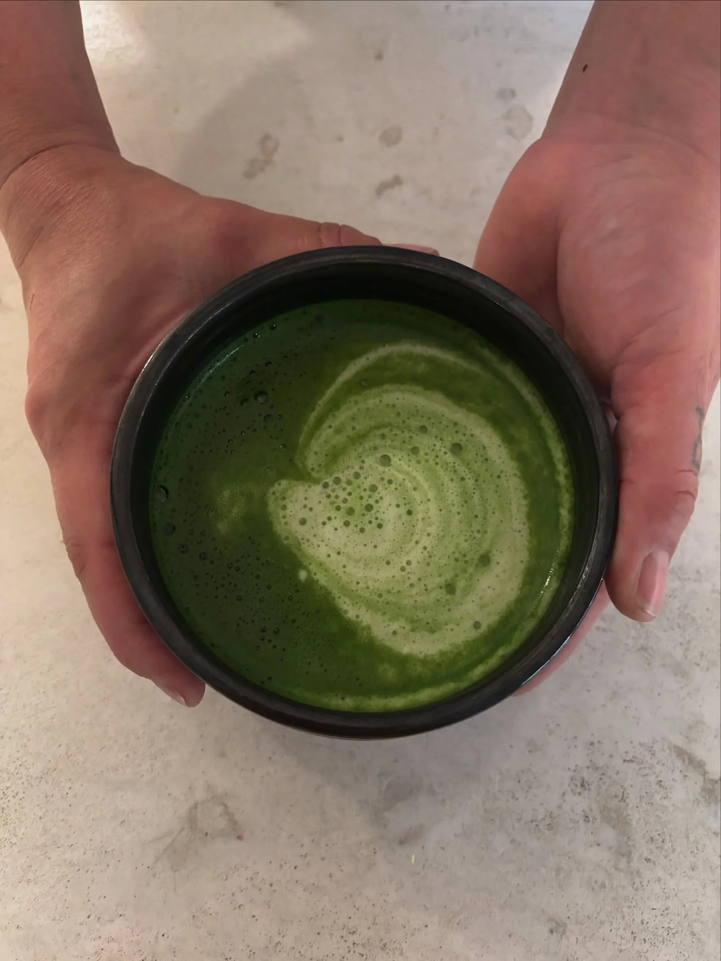 Matcha latte 🍵 kinda day!