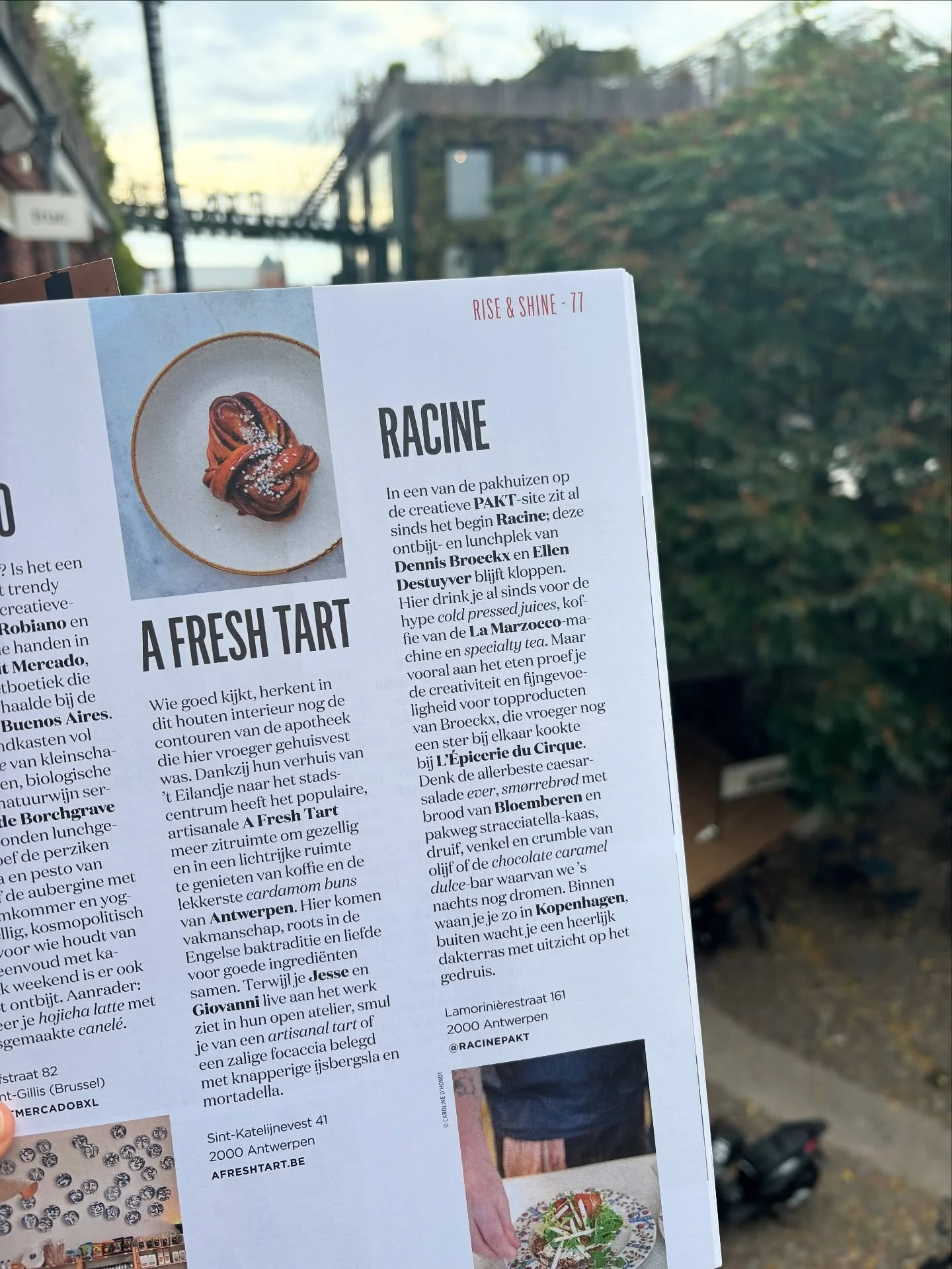 Rise &amp; shine met deze mooie vermelding in de @feelingmagazine restogids &lsquo;De 125 beste adressen van Belgi&euml;&rsquo; 🥹🙏🏻. Heel erg bedankt @marlies.beckers @mariemonsieur @feelingmagazine 😘😘😘
