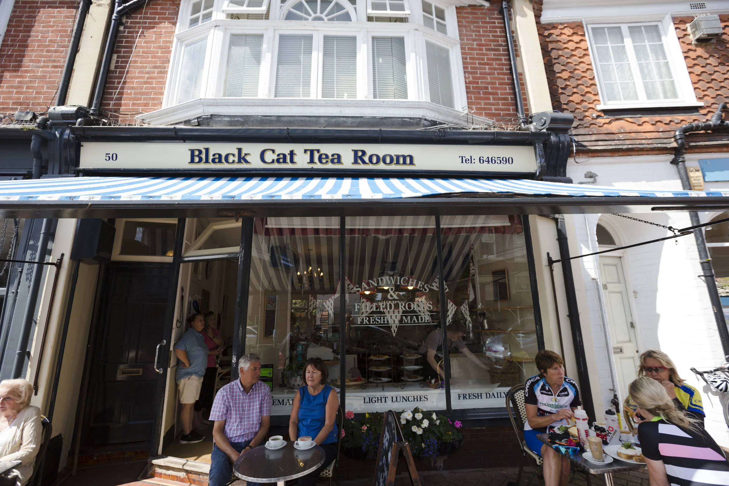 Meads Village—Black Cat Meads Village Eastbourne