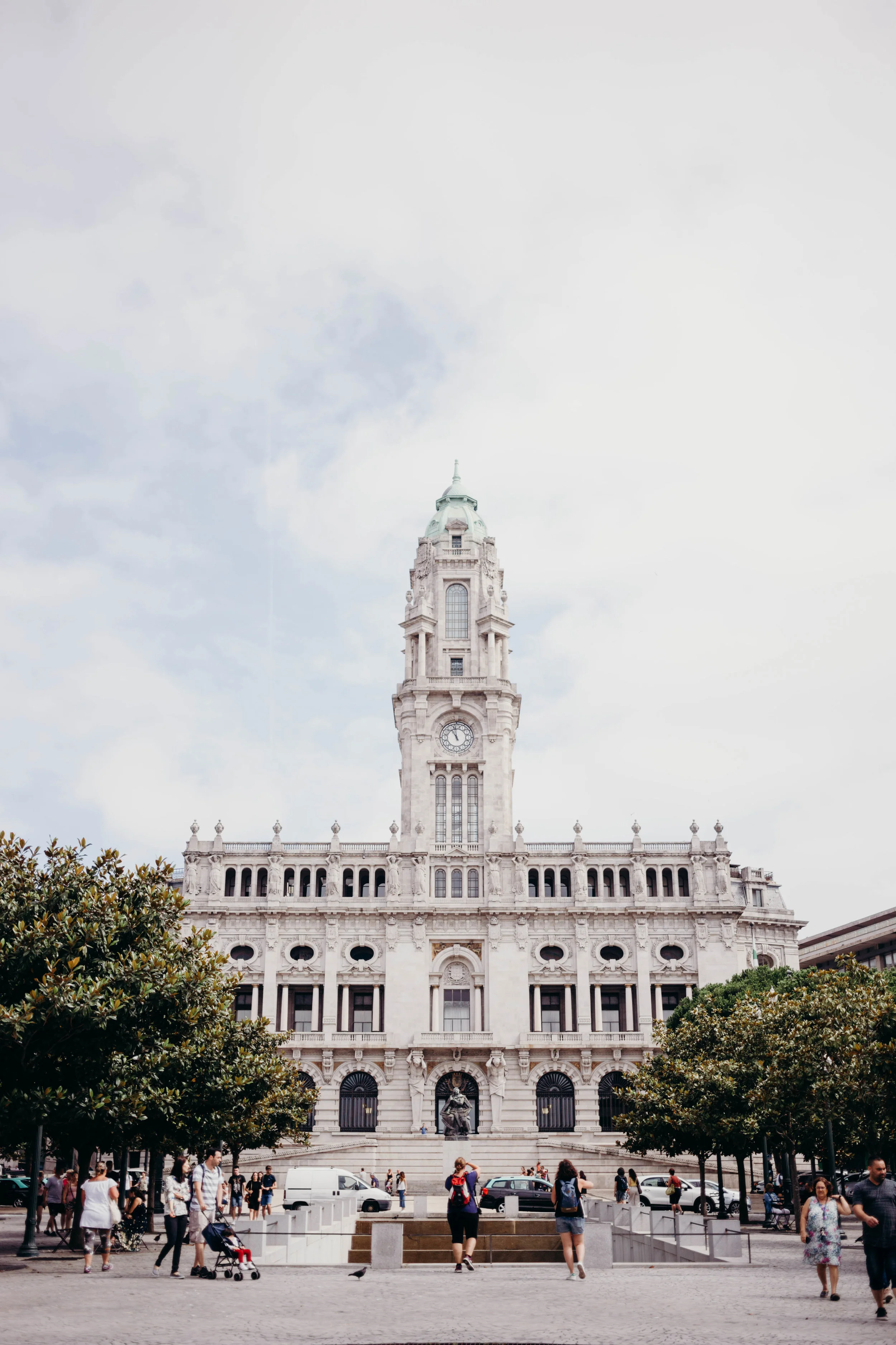 Our Portugal Travel Diary: Lisbon, Porto, and More | On the Street Where We Live (aretherelilactrees.com) Liberdade Square, town hall