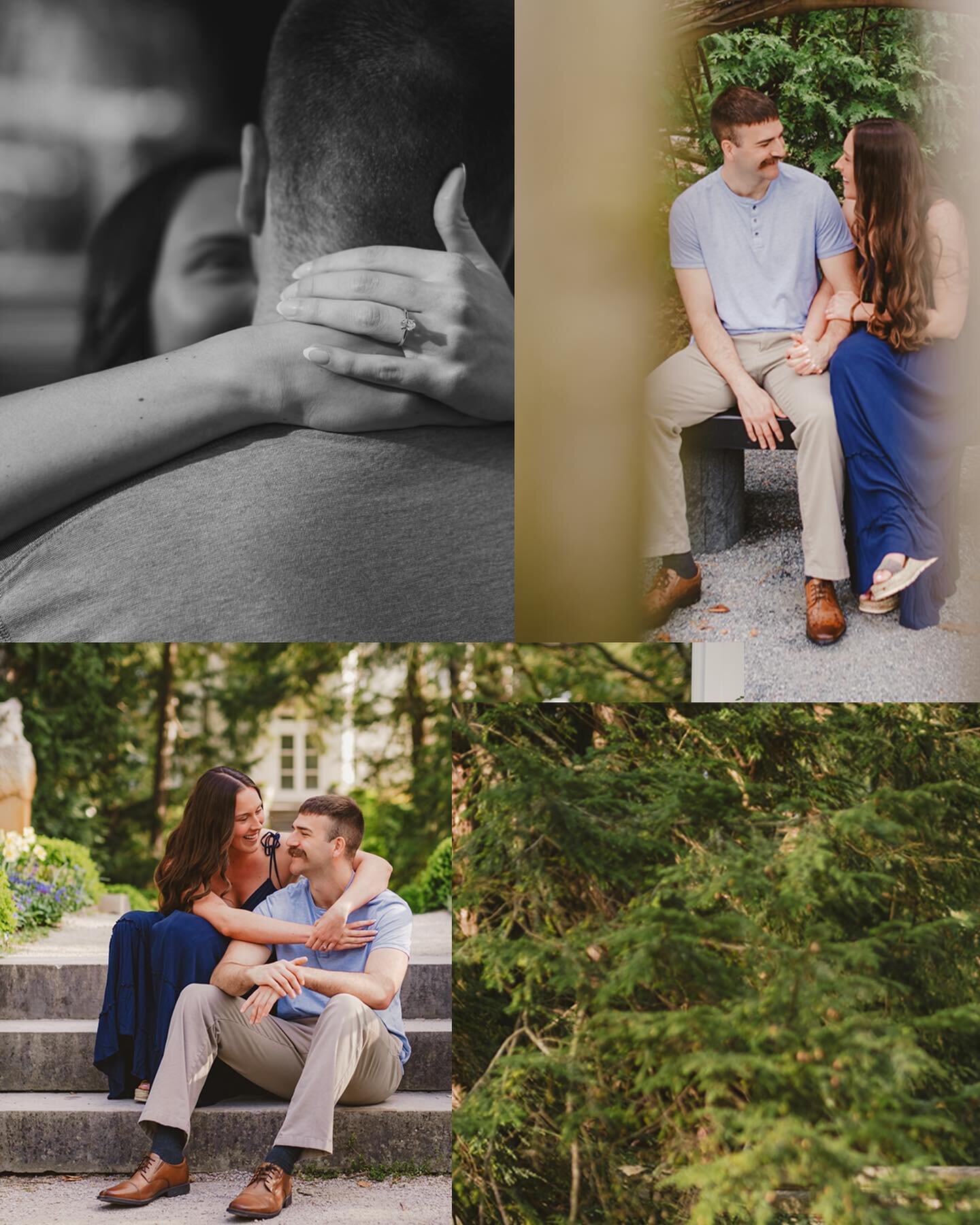 Amazing engagement session for Isabel &amp; Andrew! Newfields is a gem of a location for photos and the beautiful weather didn&rsquo;t hurt either. Looking forward to their wedding later this summer!